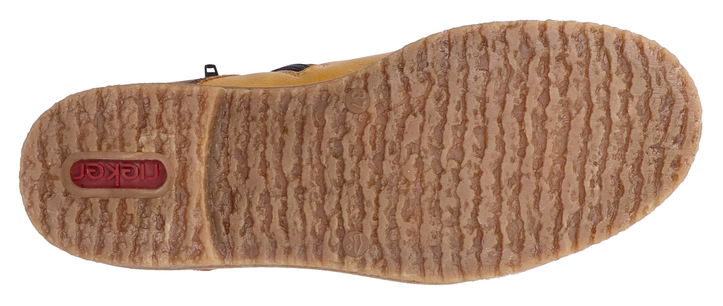 Rieker Schnürstiefelette, Schnürboots, Herbststiefelette, Blockabsatz, mit weicher Innensohle