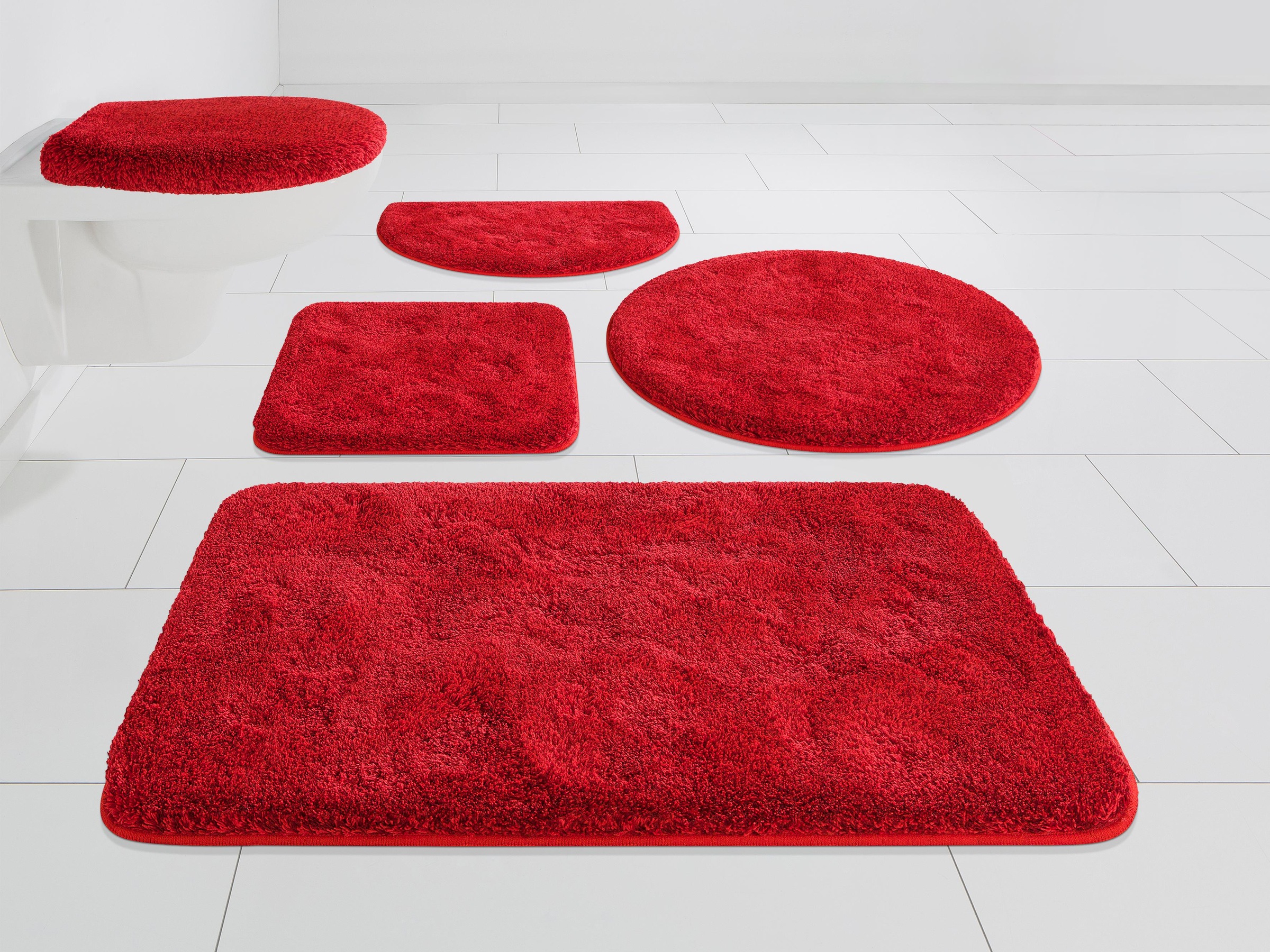 Grund Badematte »Melos, Badvorleger, Badezimmer Teppich, sehr weich« Höhe 2 günstig online kaufen