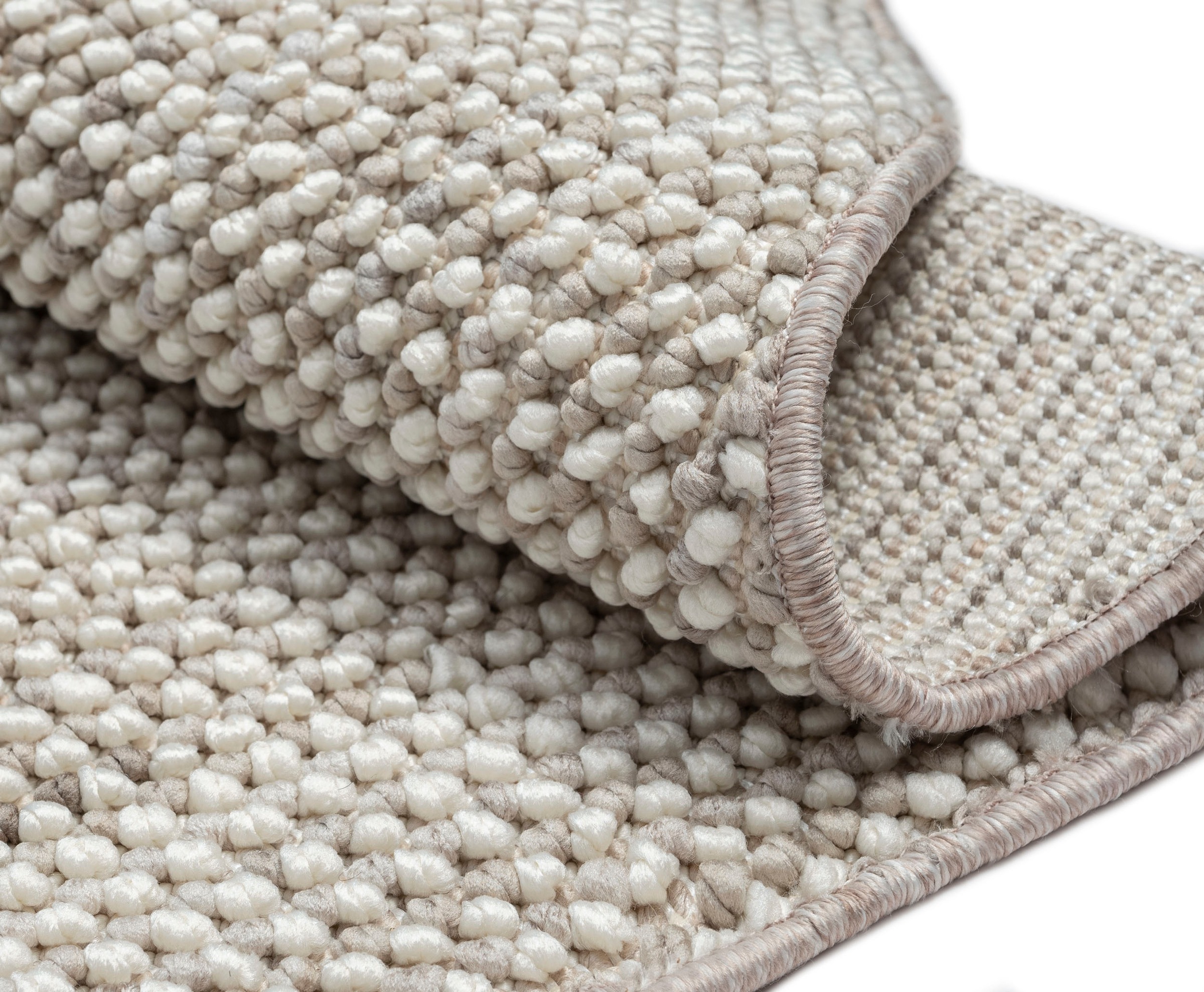 my home Teppich »Vals«, rund, 7 mm Höhe, Uni Farben, meliert, Sisal-Optik, auch in rechteckig erhältlich