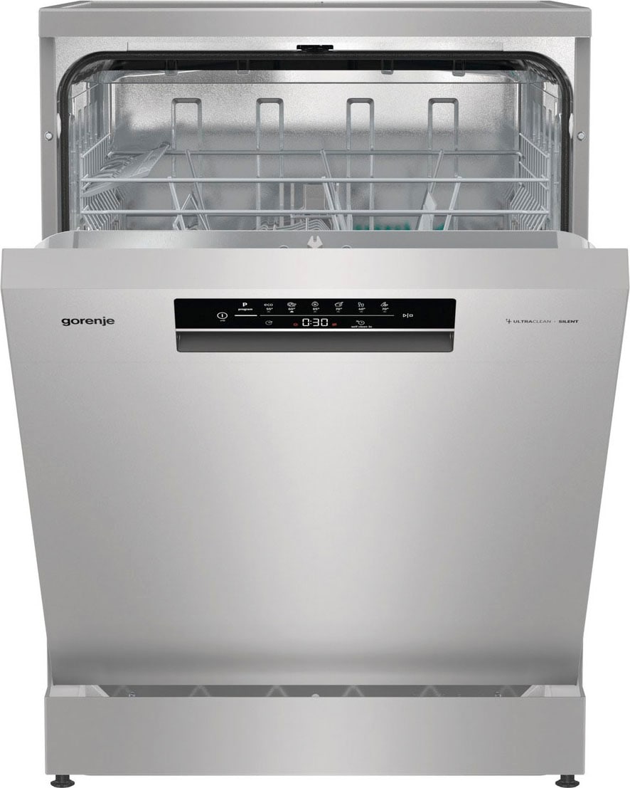GORENJE Standgeschirrspüler »GS 642E90X«, 13 Maßgedecke, Total AquaStop