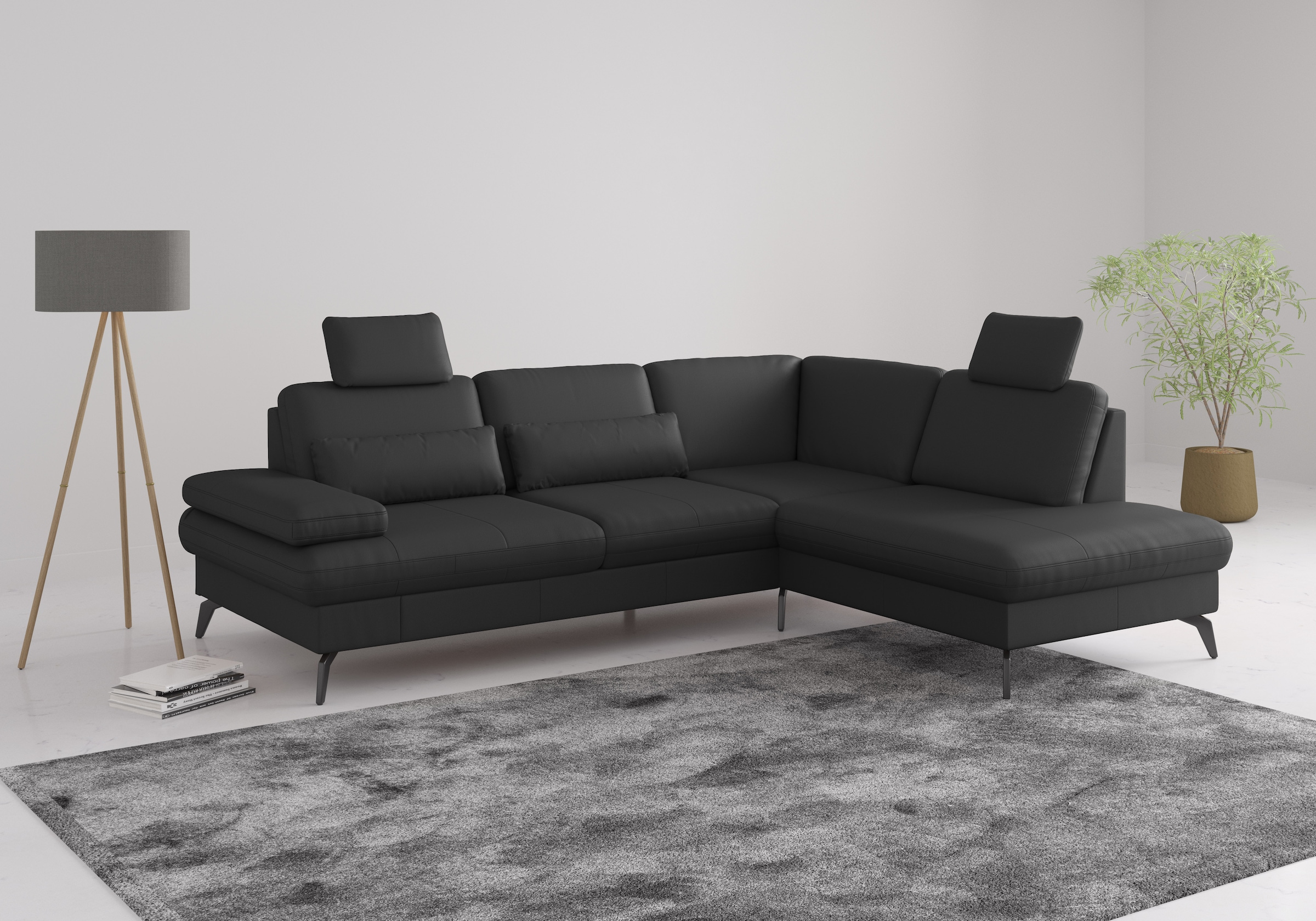 sit&more Ecksofa »Morris L-Form, inkl. Sitztiefenverstellung«, wahlweise mi günstig online kaufen