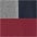 rot, marine, grau-meliert