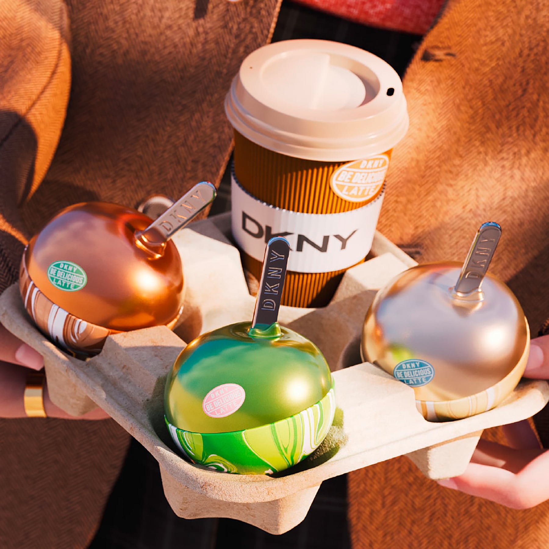 DKNY Eau de Parfum »BE DELICIOUS PISTACHIO LATTE EDP« floriental-gourmand Duftcharakter, mit Pistazie, Bergamotte und Orange