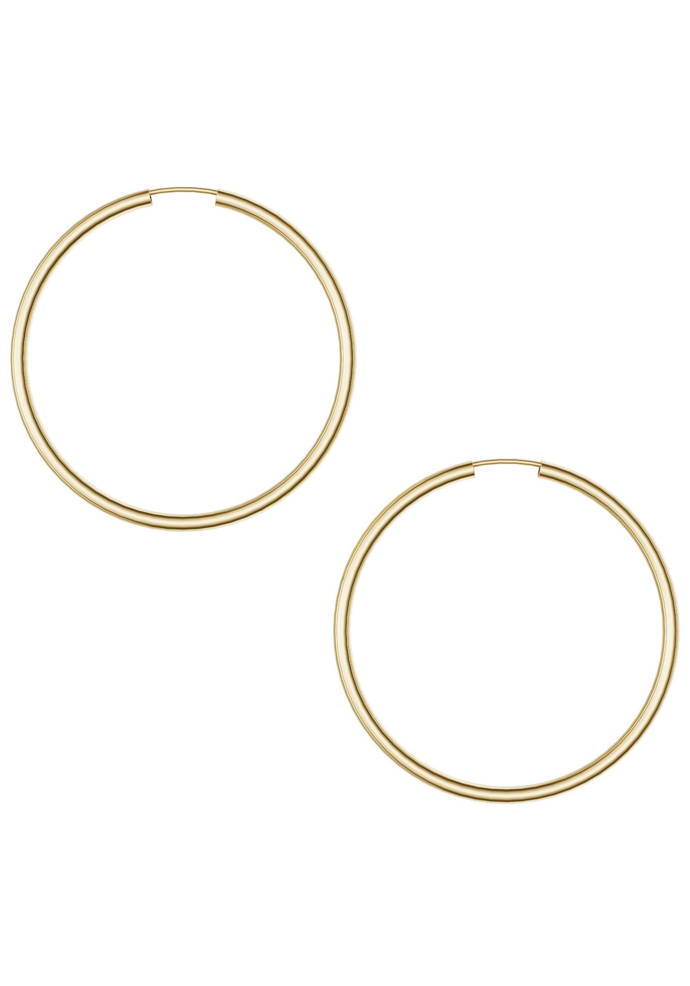 Firetti Paar Creolen »Schmuck Geschenk Silber 925 2,5 mm breit«, Made in Germany