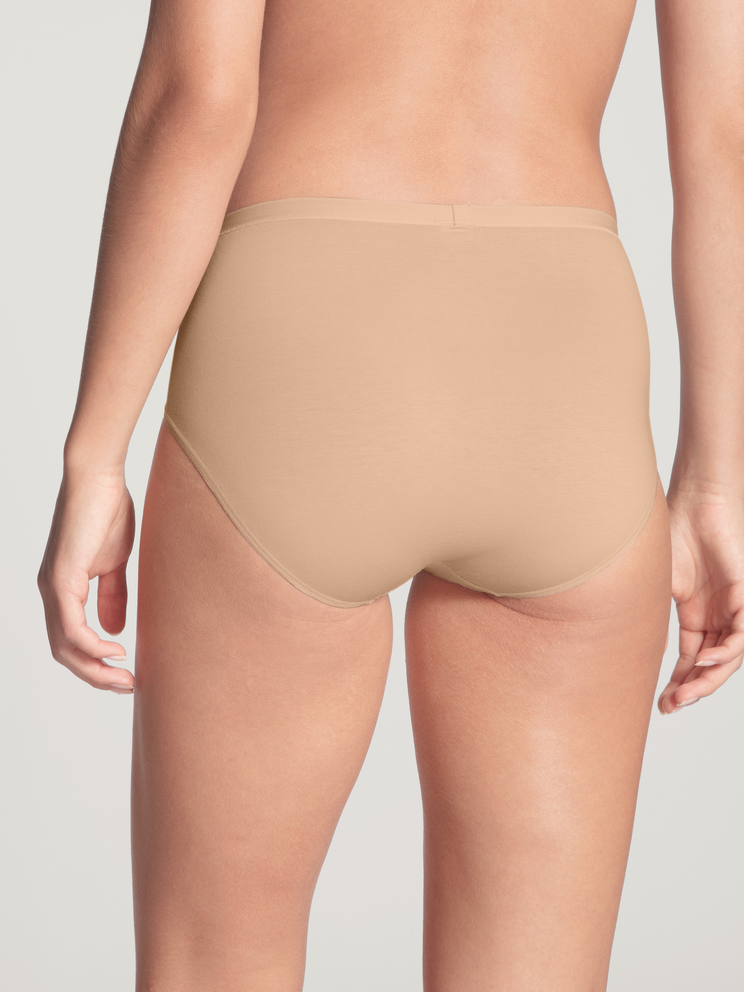CALIDA High-Waist-Slip »Natural Comfort« elastische, Single Jersey Qualität, Cotton-Mix, weich, pillingarm