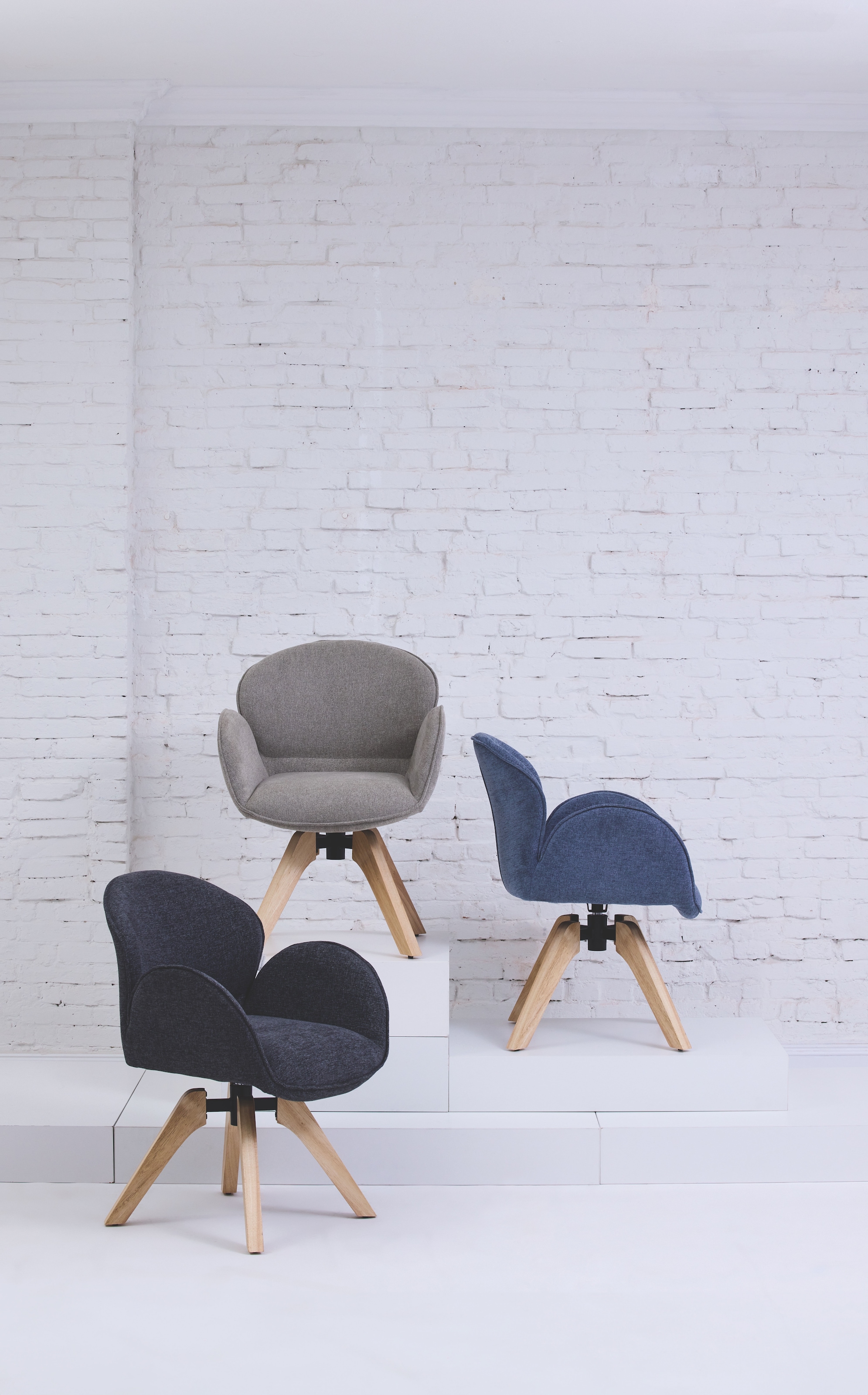 TOM TAILOR HOME Armlehnstuhl »WINGS ARMCHAIR«, (Set), 2 St., Chenille, mit günstig online kaufen