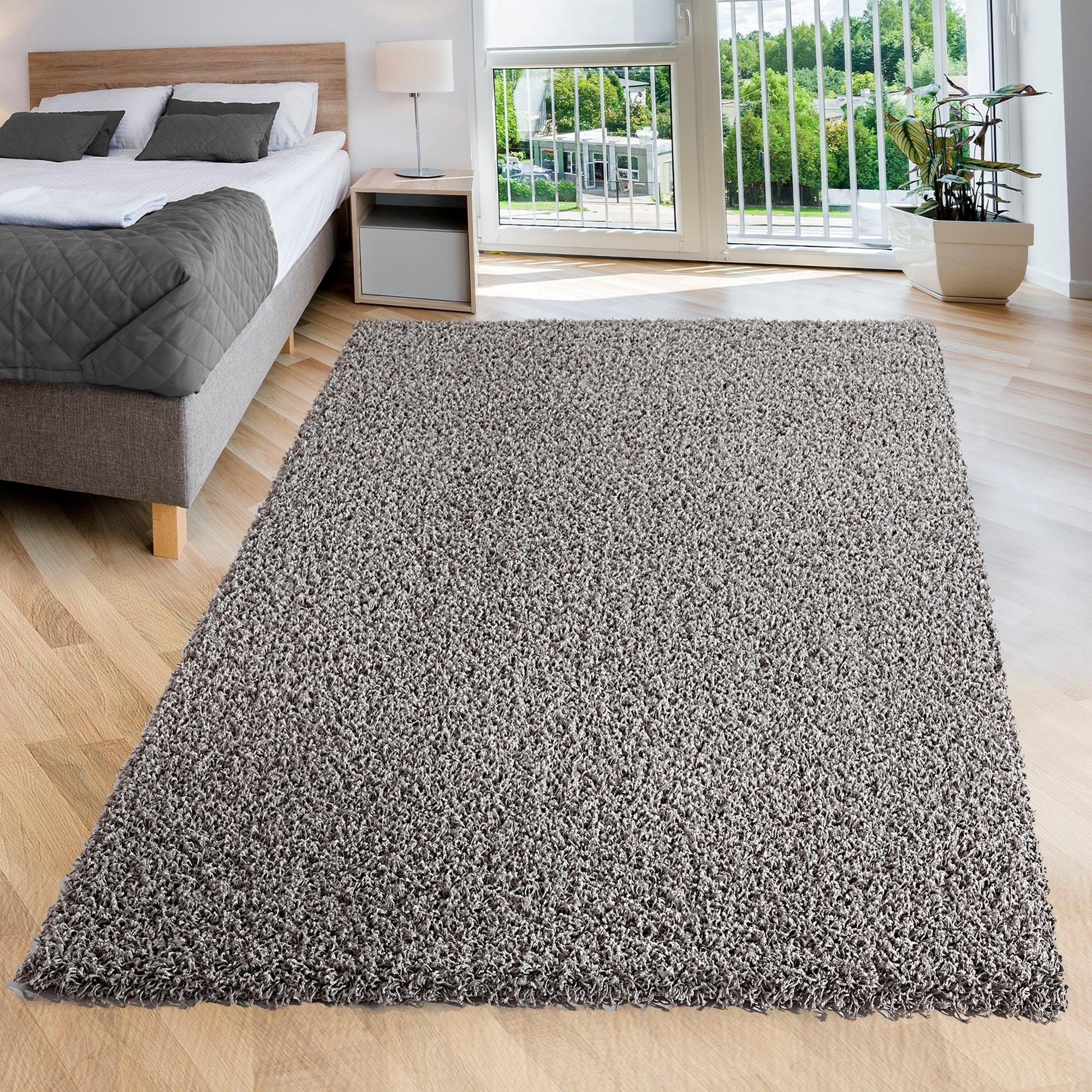 Sanat Hochflor-Teppich »LOCA«, rechteckig, Wohnzimmer, Langflor, Shaggy, Schlafzimmer