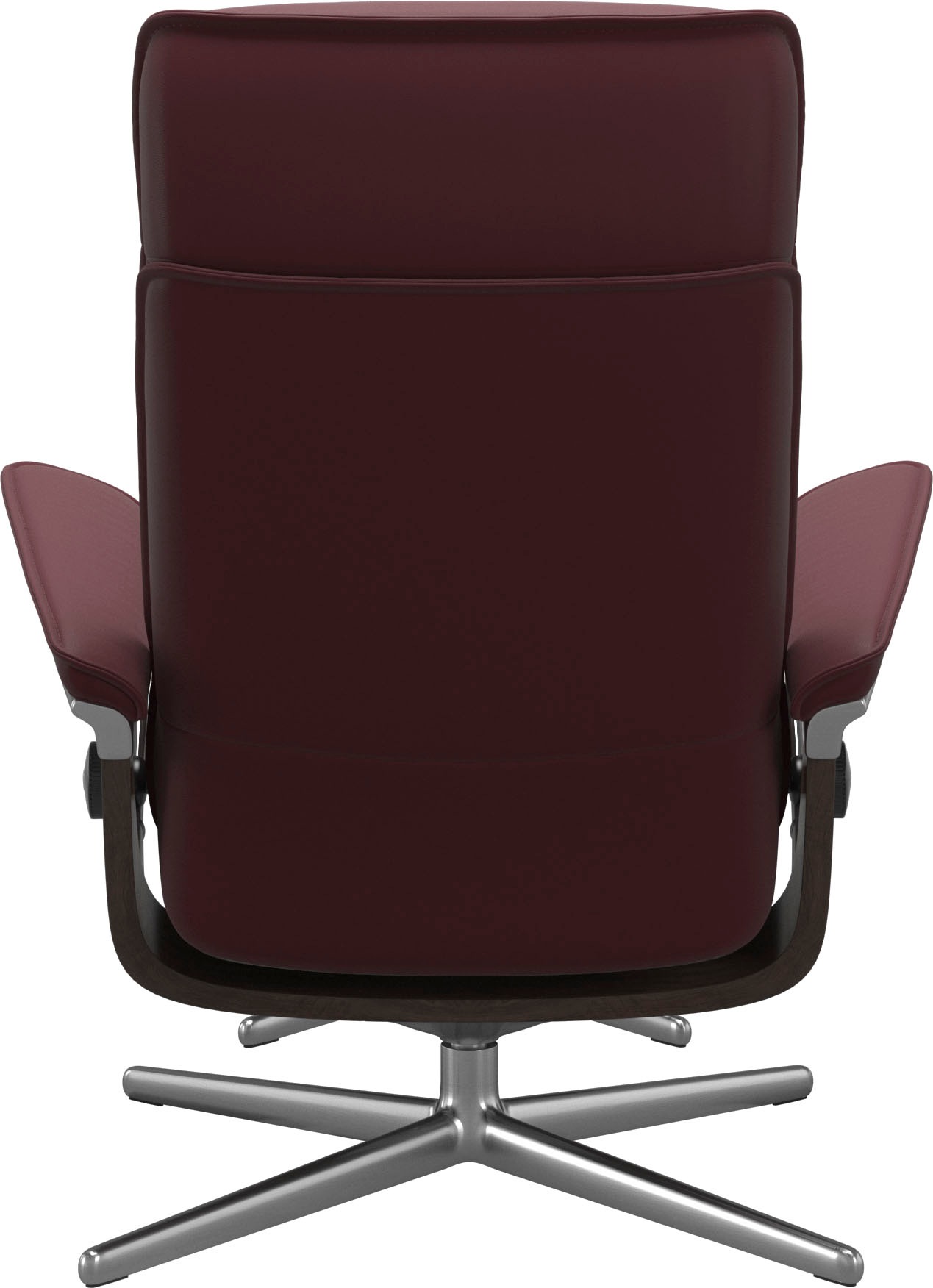Stressless® Fußhocker »Admiral«, mit Cross Base, Größe M & L, Holzakzent Wenge