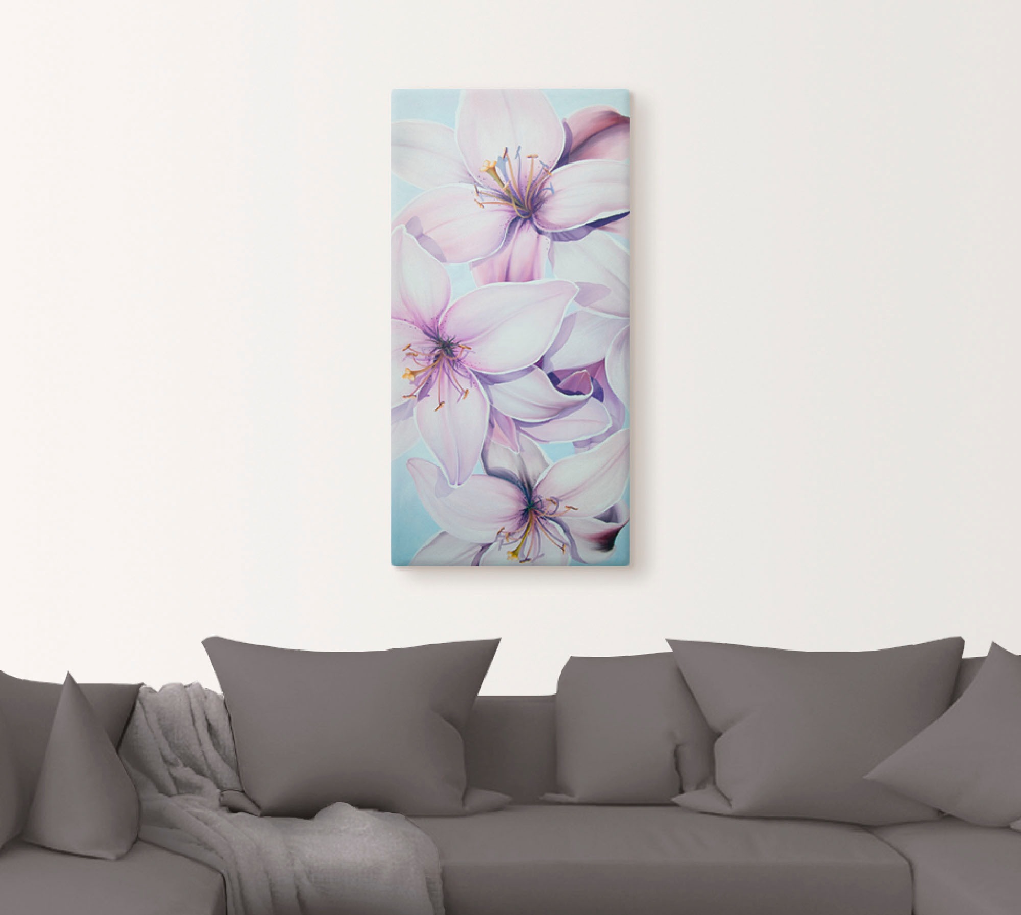 Artland Wandbild »Lilien«, Blumen, (1 St.), als Leinwandbild, Poster in ver günstig online kaufen