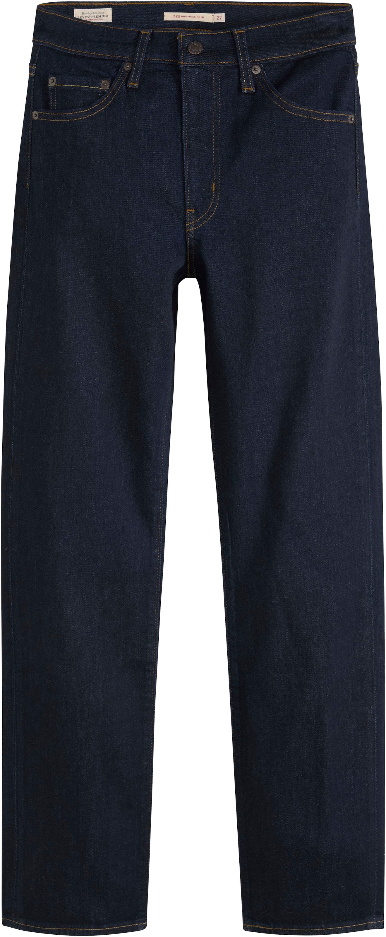 Levi's® Slim-fit-Jeans »722 HIGH RISE SLIM« mit Lyocell und Stretch