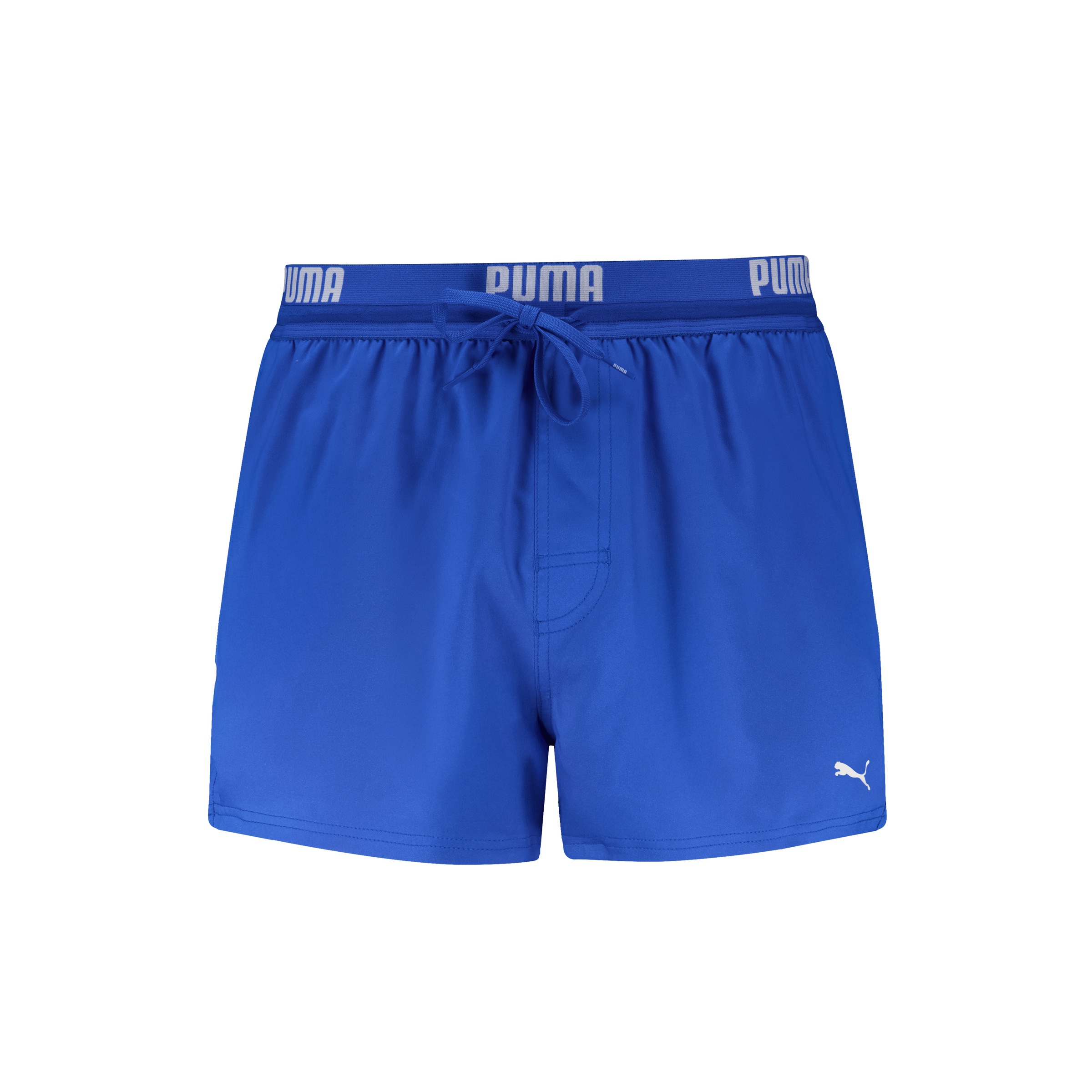 PUMA Badeshorts »PUMA SWIM MEN LOGO SHORT SHORTS 1P« Seitentaschen, Gesäßtasche mit Reißverschluss, Kordelzug
