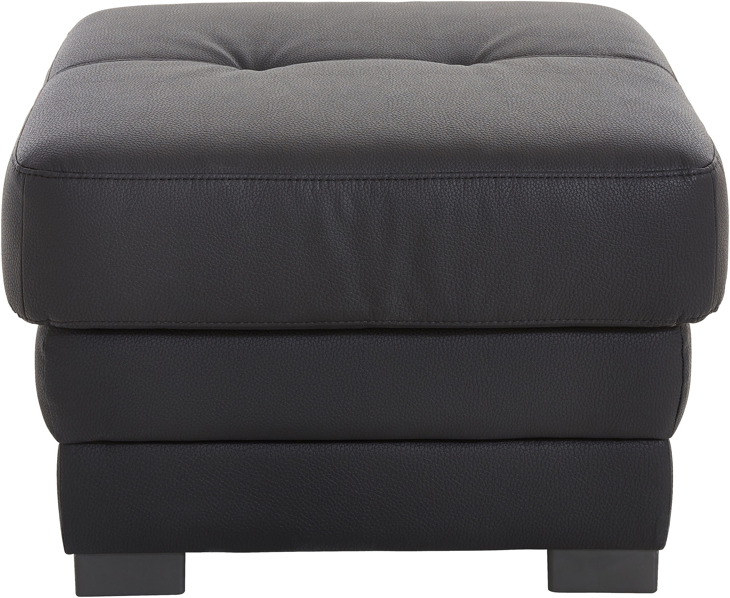 COTTA Polstergarnitur »Royale«, (Set), bestehend aus Ecksofa & Hocker, optional mit Bettfunktion und -kasten