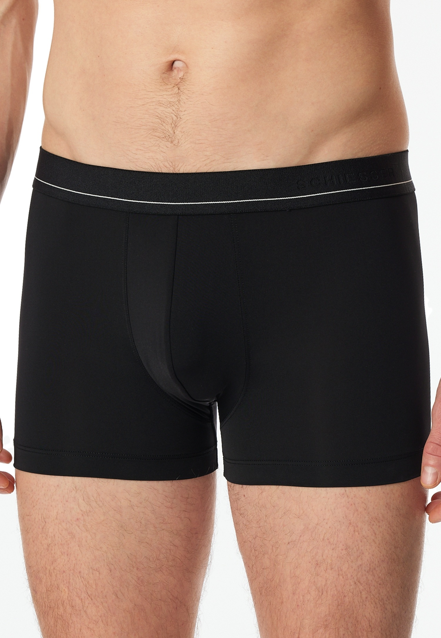 Schiesser Boxershorts »"Pure Micro"«, mit extra softem, überzogenem Bundgummi