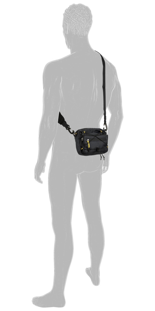 camel active Handtasche »Shores« Ultraleicht mit sportiver Schnürung abnehmbare Pouch & Reflektdetails