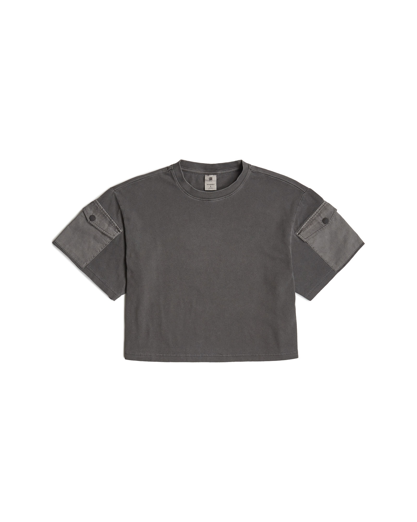 G-STAR T-Shirt »Washed Mix Boxy Cropped T-Shirt«
