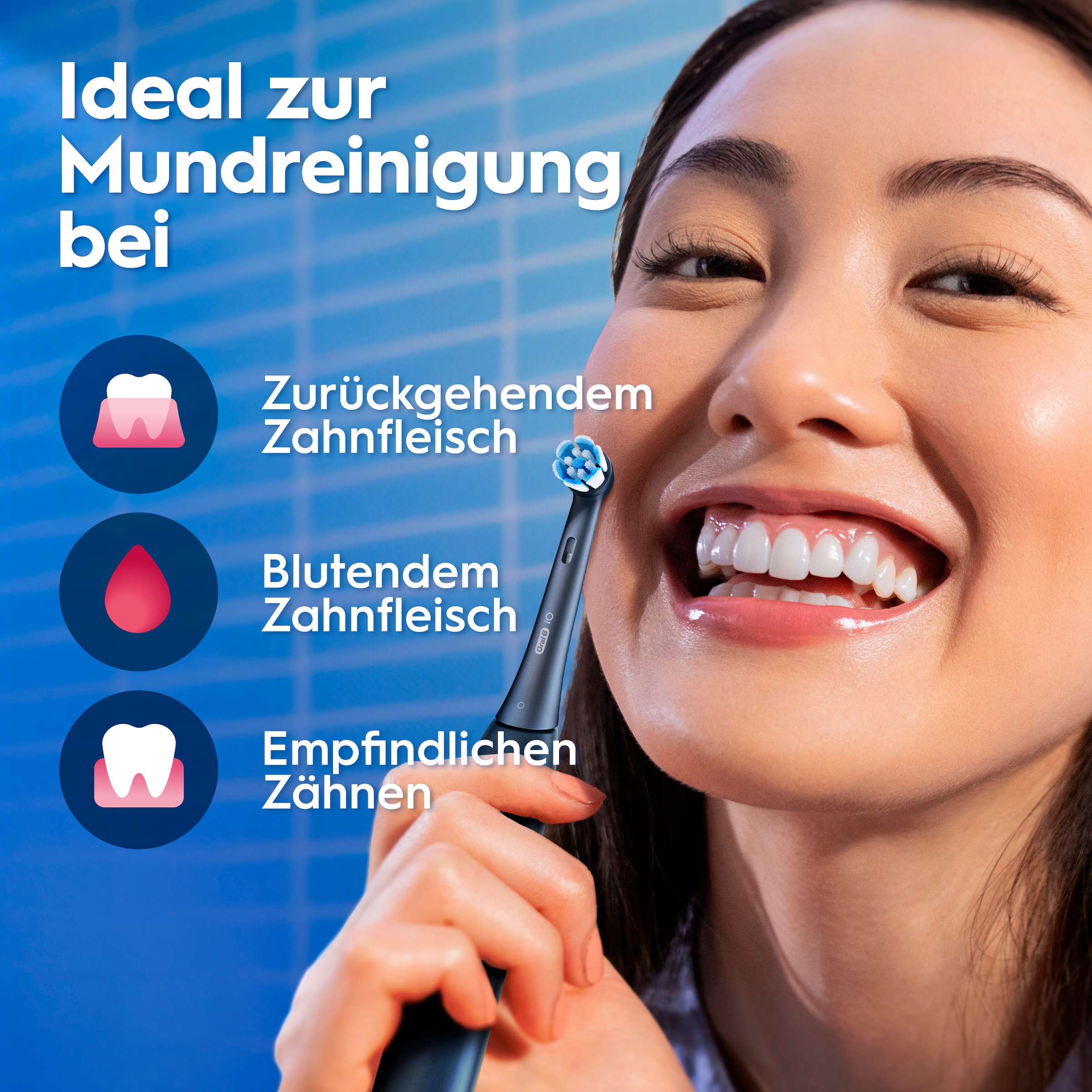 Oral-B »iO Series 3 Doppelpack« 2 Stk. Aufsteckbürsten Magnet-Technologie