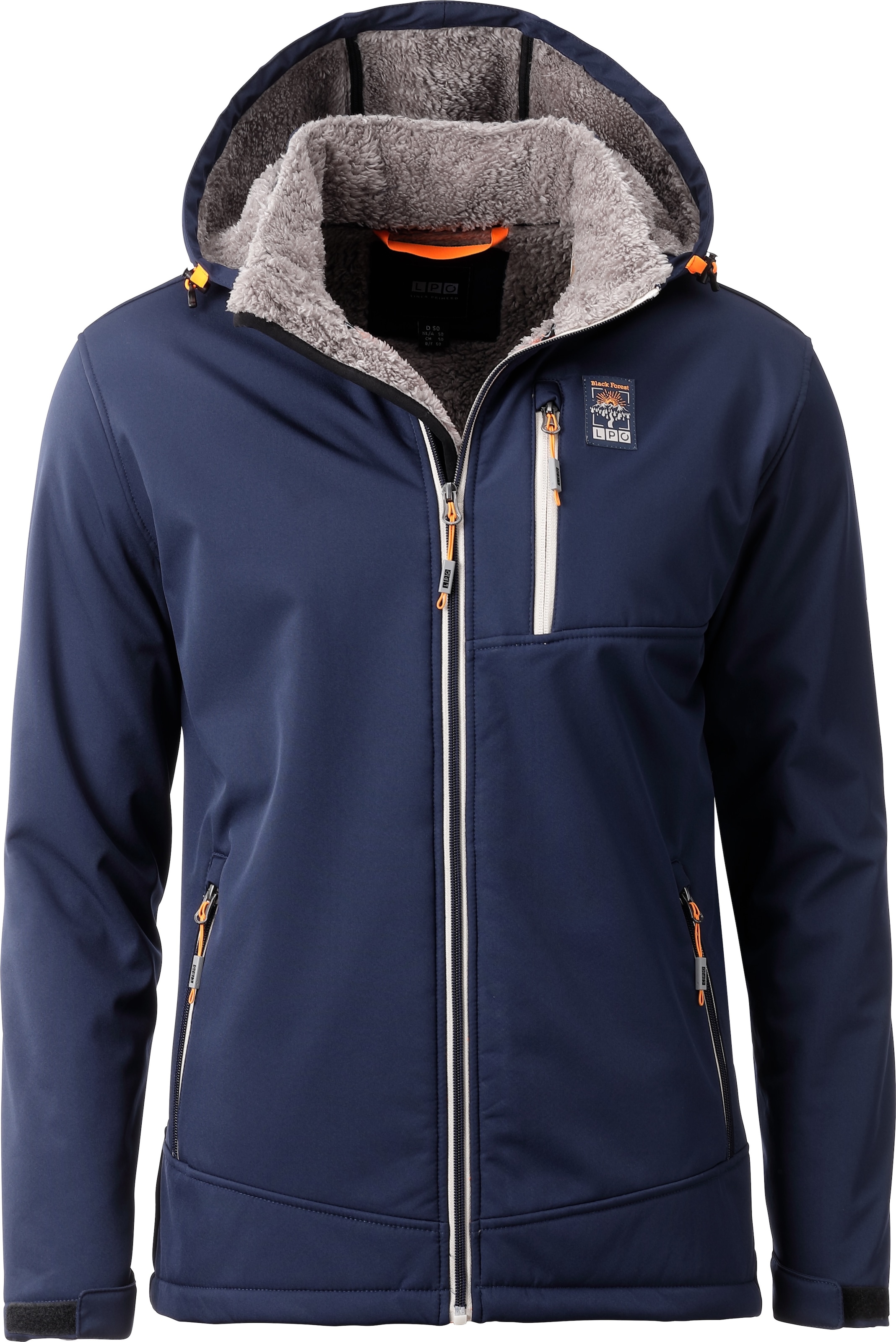 LPO Softshelljacke »Laron« mit Teddyfutter