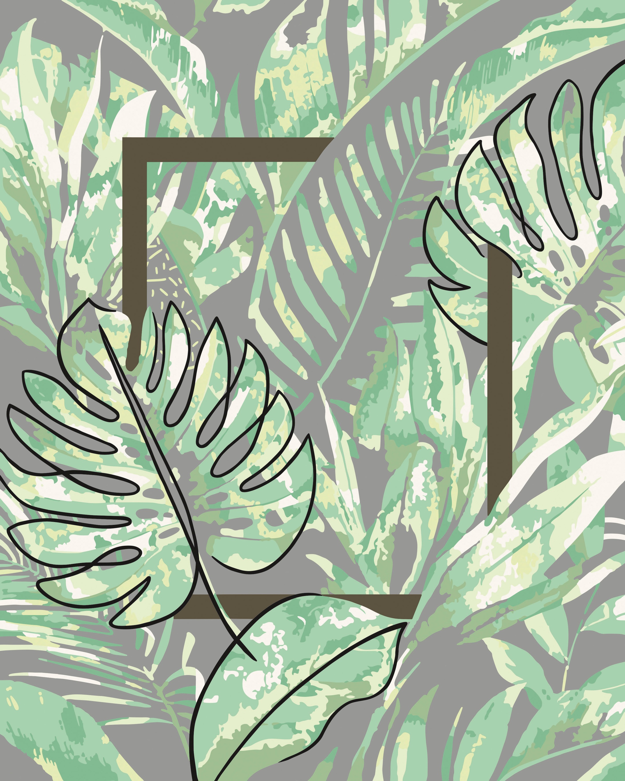 Ravensburger Malen nach Zahlen »CreArt, Calming Leaves« Made in Europe