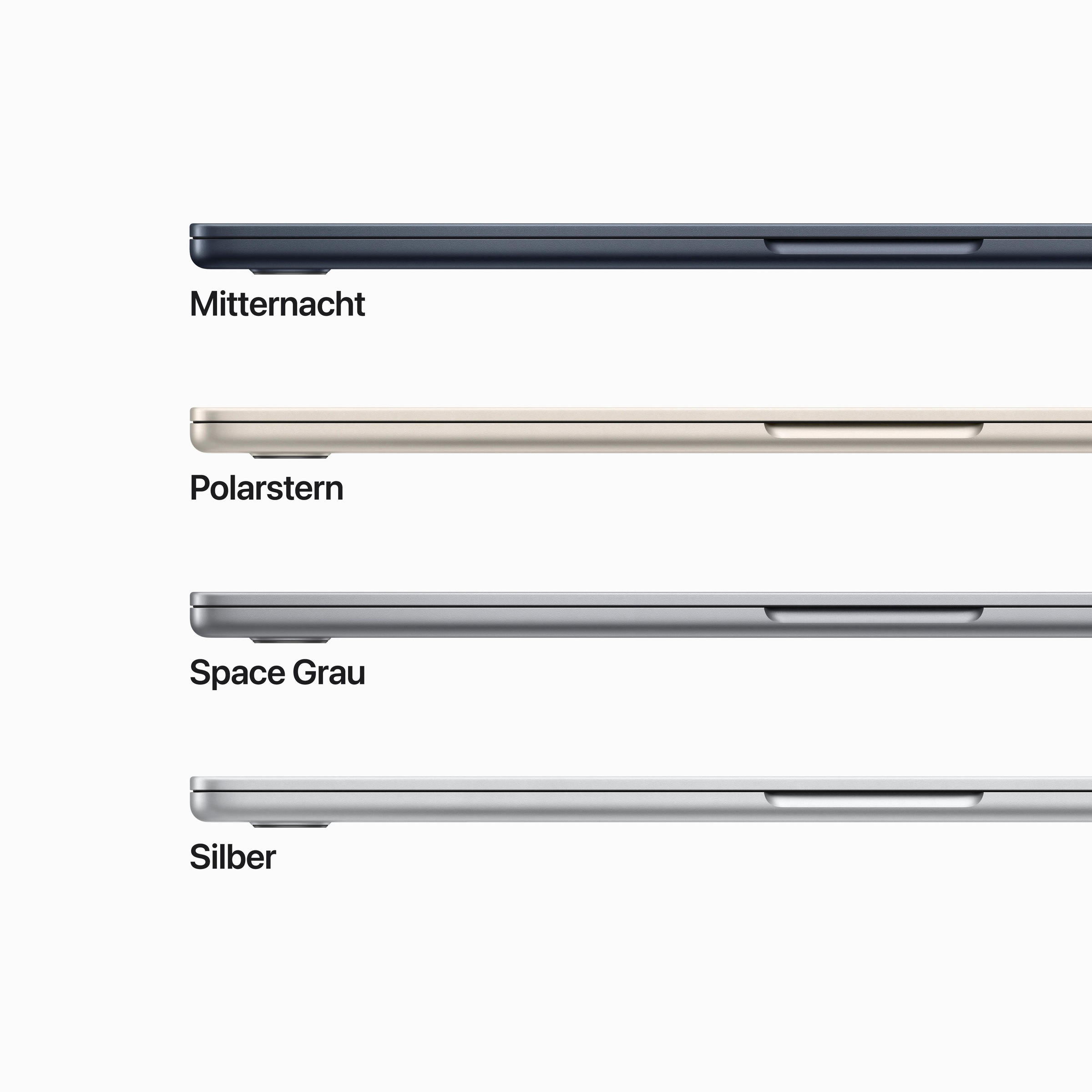 Apple Notebook »MacBook Air«, 38,91 cm, / 15,3 Zoll, Apple, M2, 10-Core GPU, 256 GB SSD, CTO