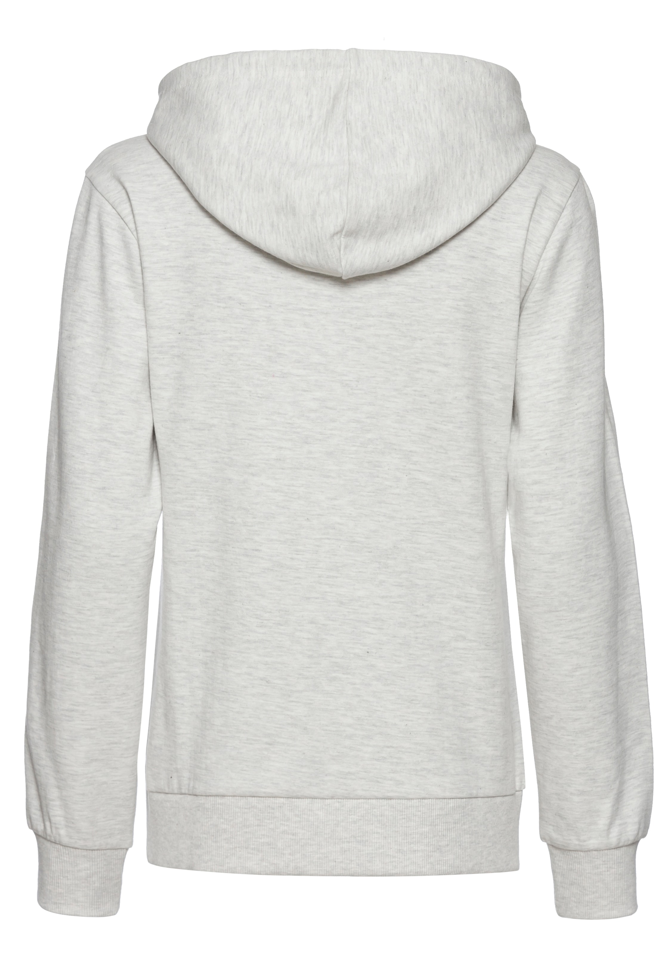 Vivance Hoodie, mit seitlicher Loungewear Stickerei, Loungshirt