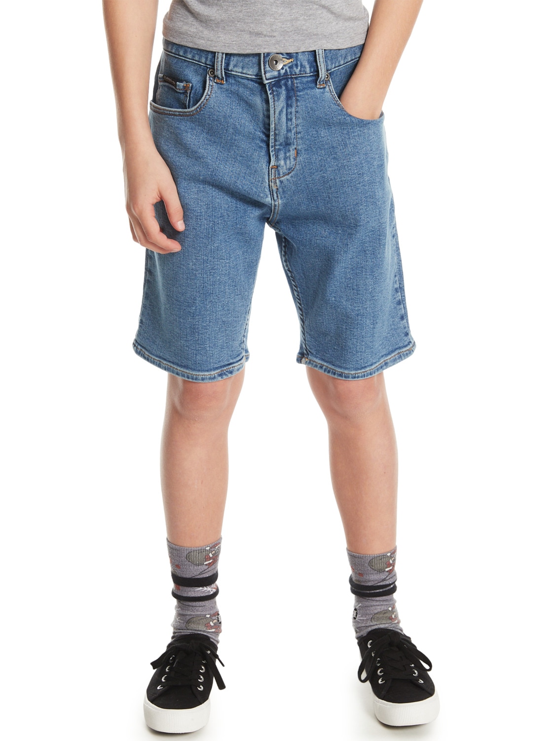 Bild von Quiksilver Jeansshorts »Bizon Iced«