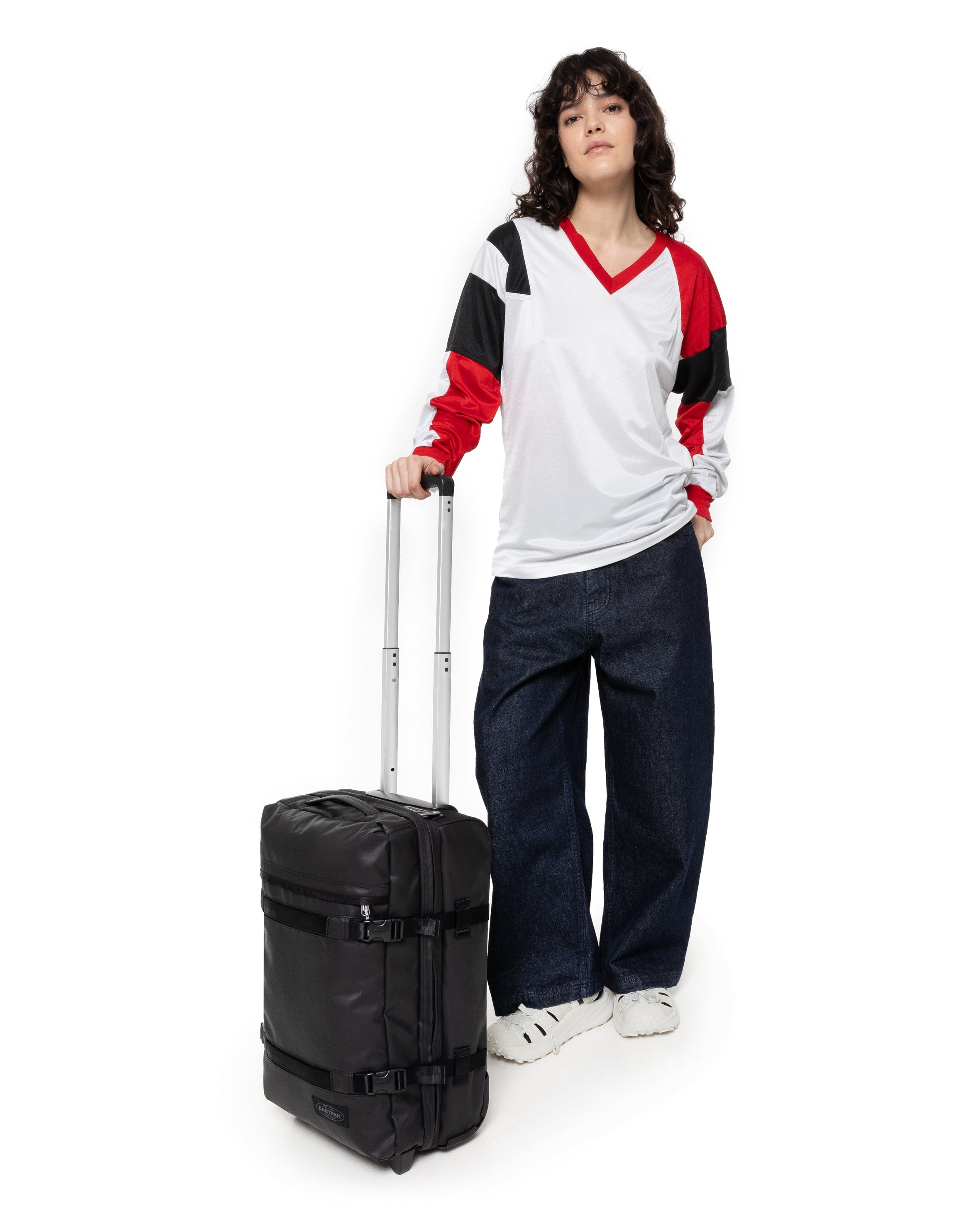 Eastpak Weichgepäck-Trolley »TRANSIT'R S« 42 l 2 Rollen Handgepäck-Koffer Reisegepäck Reisekoffer mit TSA Schloss Reisetasche