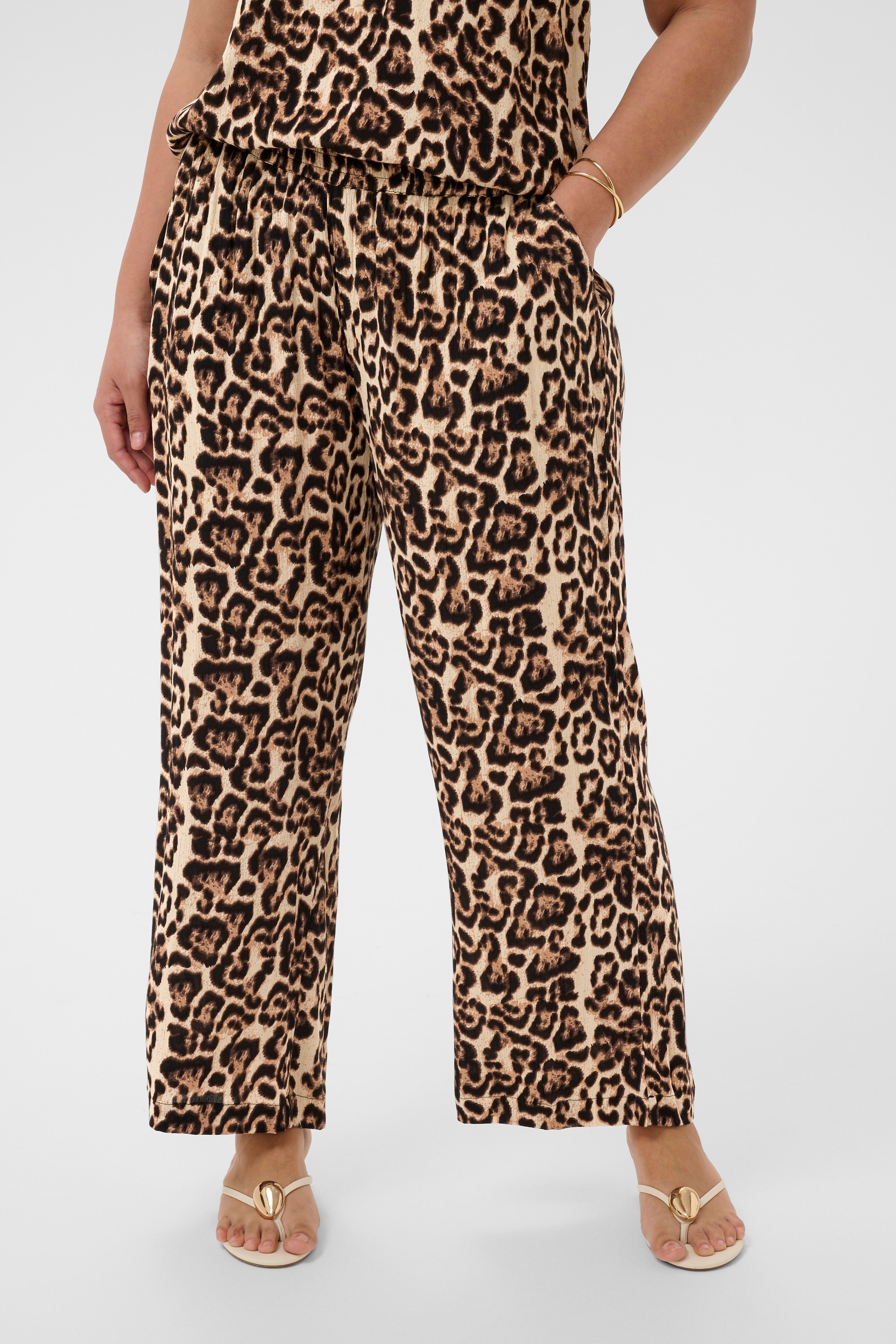 KAFFE Curve Stoffhose »Damen Casual Hose KCdala«