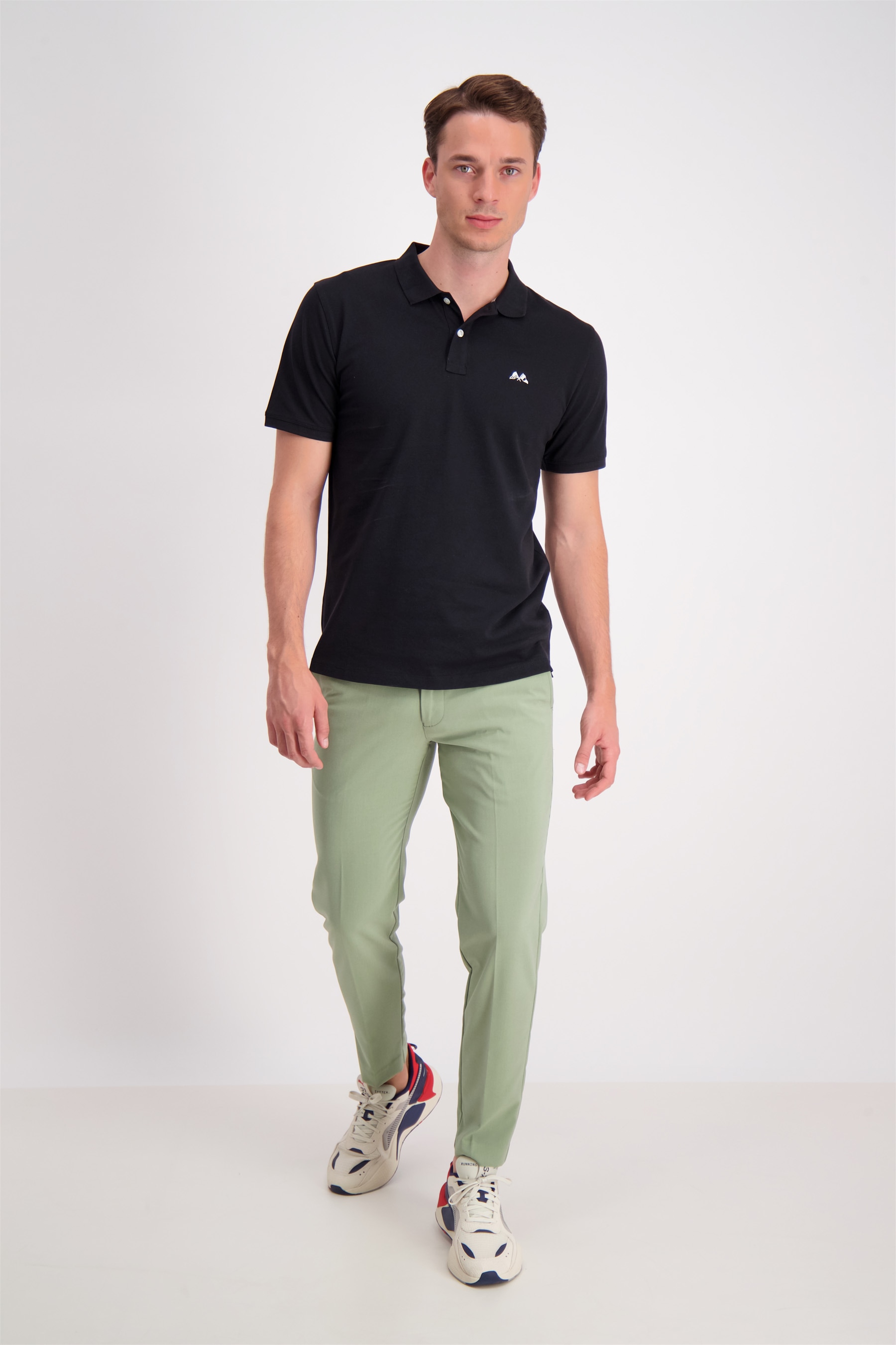LINDBERGH Poloshirt mit Logostickerei