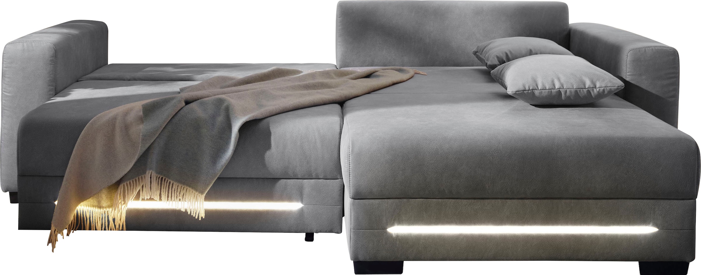 Jockenhöfer Gruppe Ecksofa »Spotlight, mit dimmbarer LED-Beleuchtung«