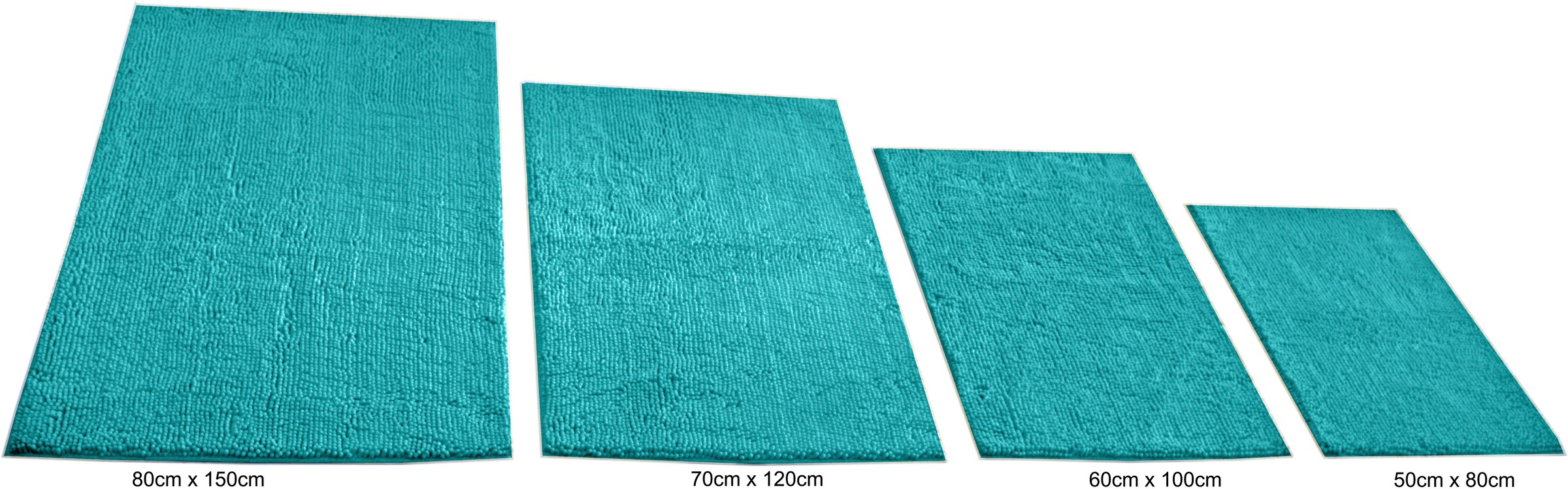 KiNZLER Badematte »Chenille« Höhe 18 mm rutschhemmend beschichtet fußbodenh günstig online kaufen