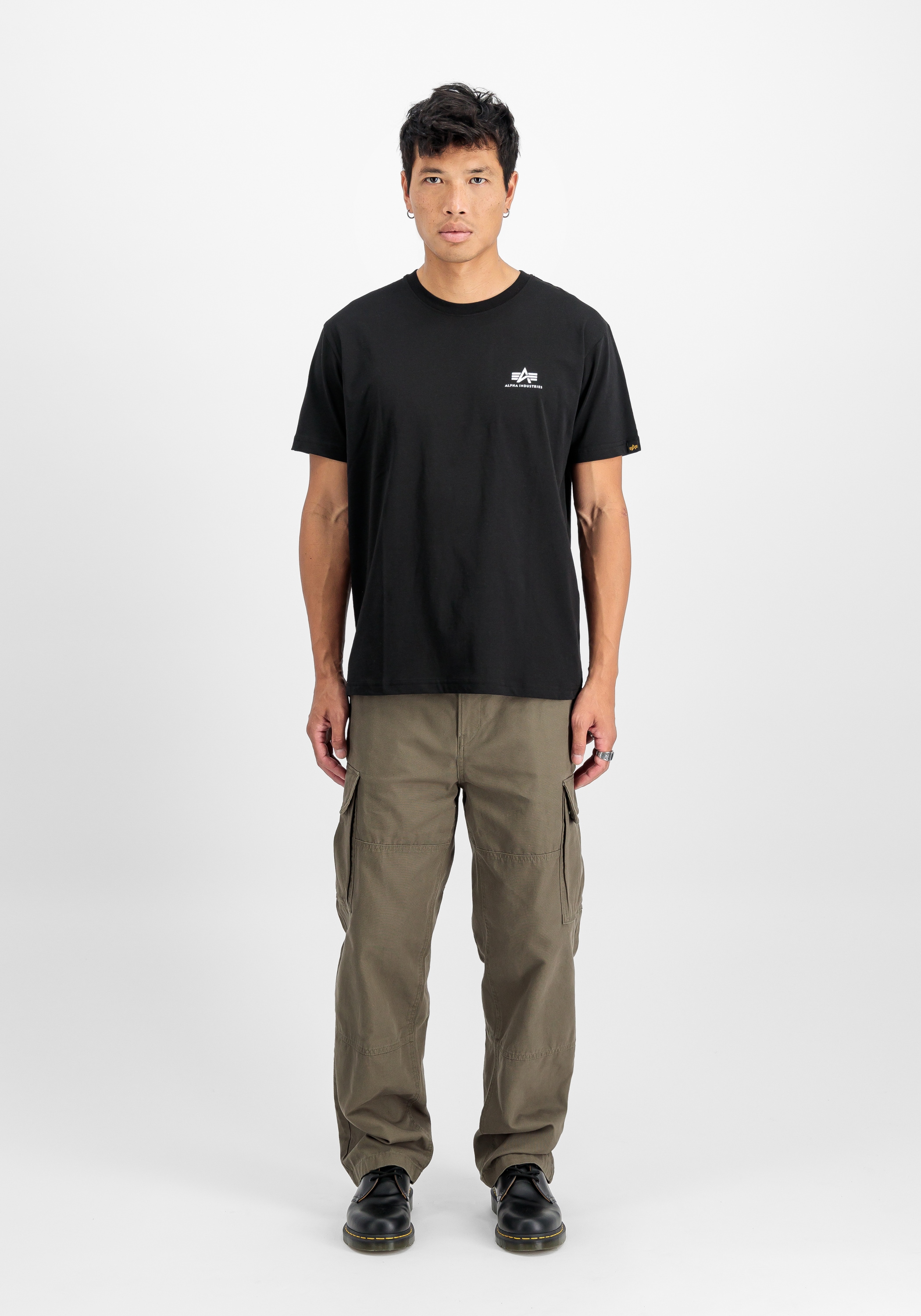 Alpha Industries T-Shirt »Alpha Industries Men - T-Shirts Basic T Small Logo 2 Pack«