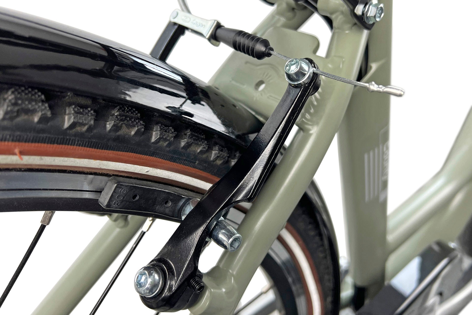 LLobe »City E-Bike 28" County grün« 7 Gang Shimano Altus Schaltwerk Kettenschaltung Heckmotor 250 W