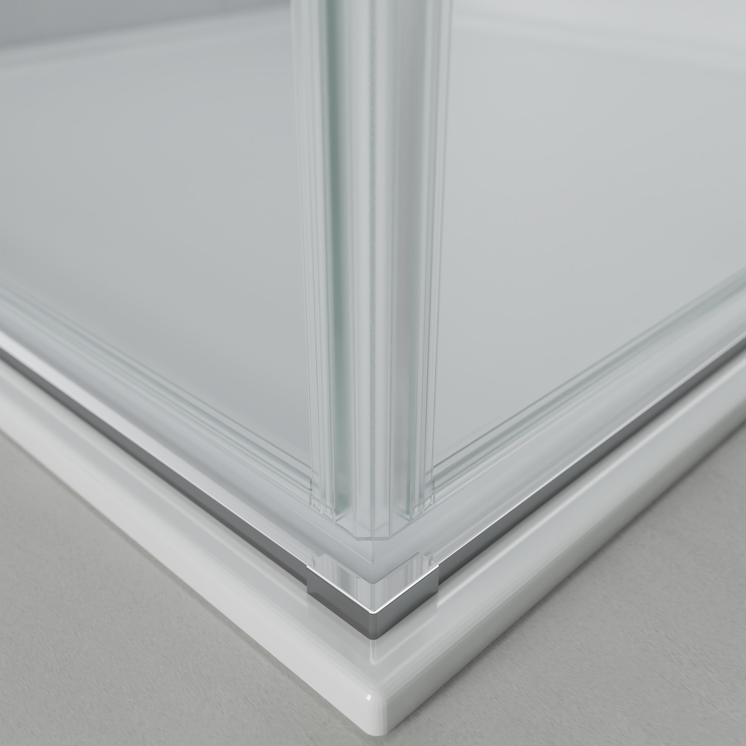 welltime Dusch-Einflügeltür »Mixwell« 1 von 2 Teilen für eine Ecklösung, 1 Stk. tlg. Baukastensystem