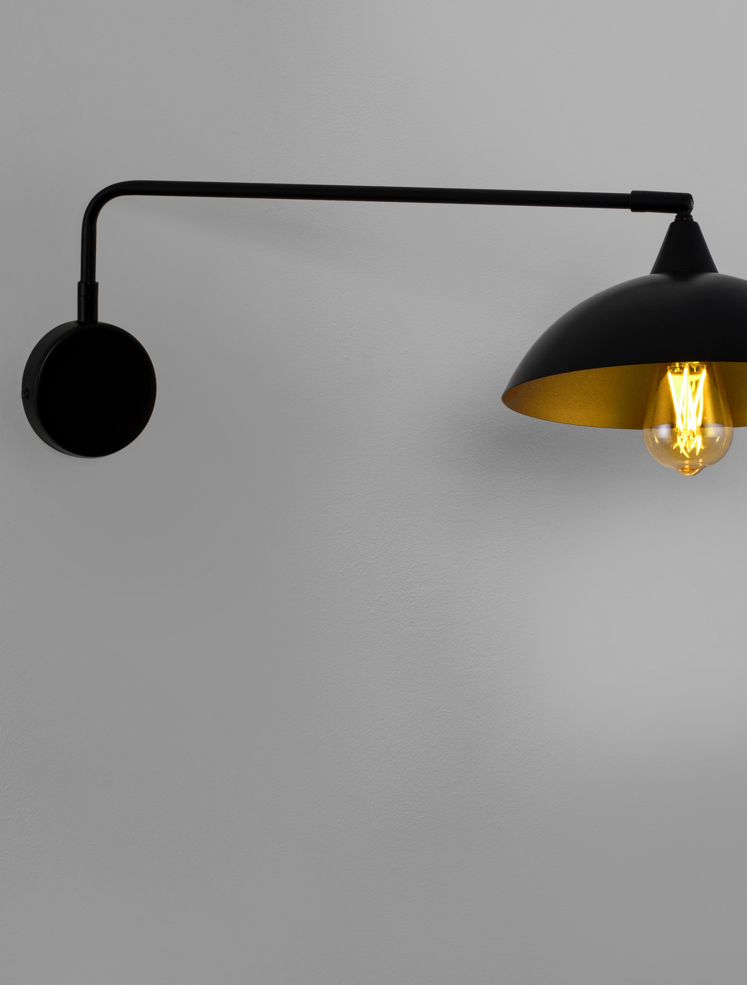 Nova Luce Wandleuchte »MIRBA« E27 1 Stk. Ohne Beleuchtung