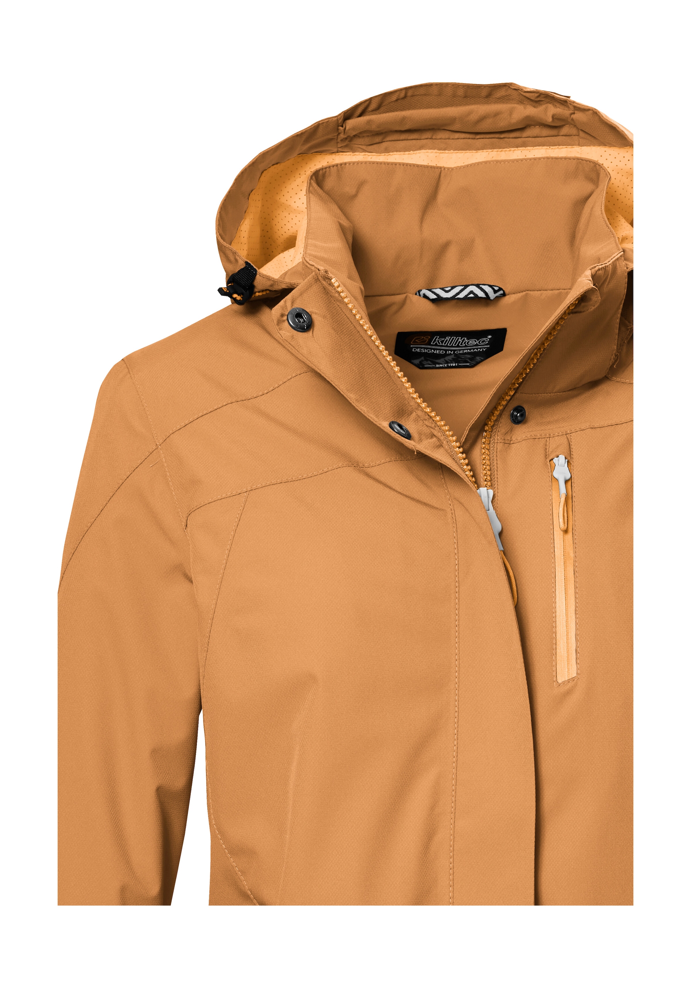 Killtec Outdoorjacke »KOS 28 WMN JCKT«, Wasserdichte, atmungsaktive Damenjacke, PFAS-frei, recyceltes Material