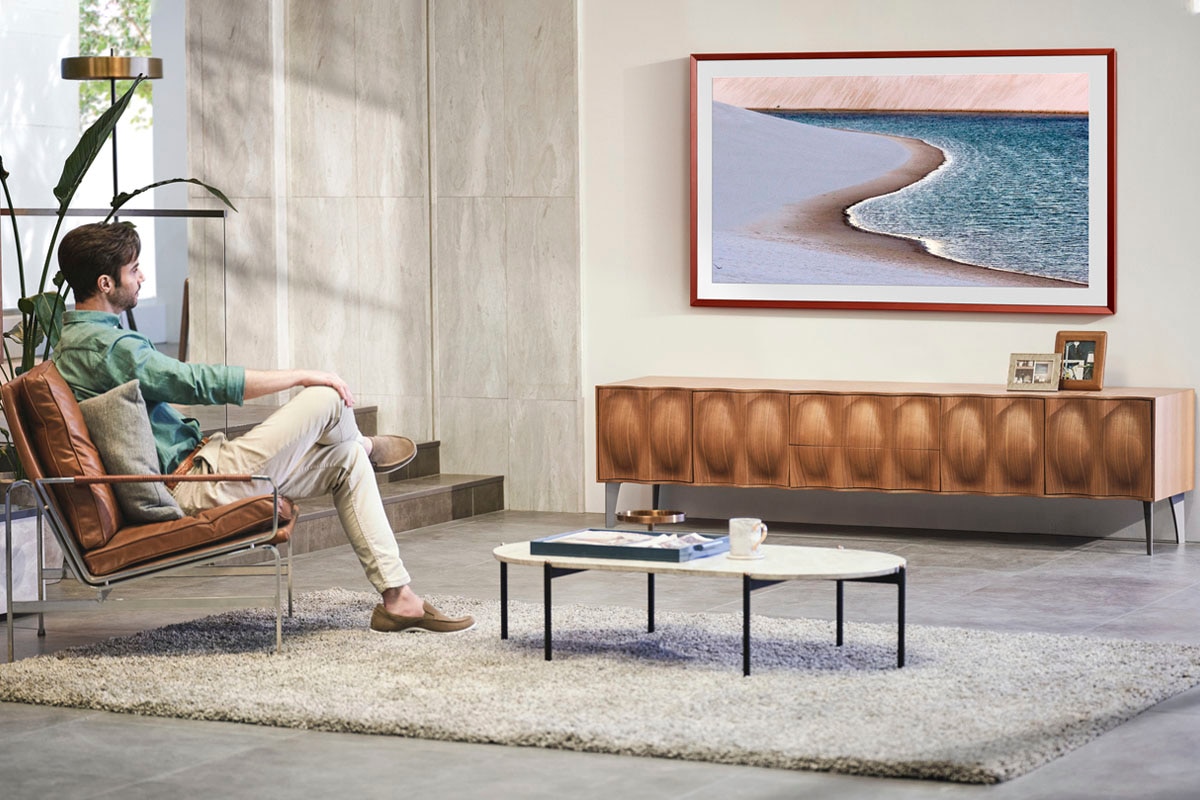 Samsung QLED-Fernseher »GQ85LS03AAU«, 4K Ultra HD, Smart-TV, Quantum 4K,100% Farbvolumen,Design im Rahmen-Look,Art Mode,The Frame