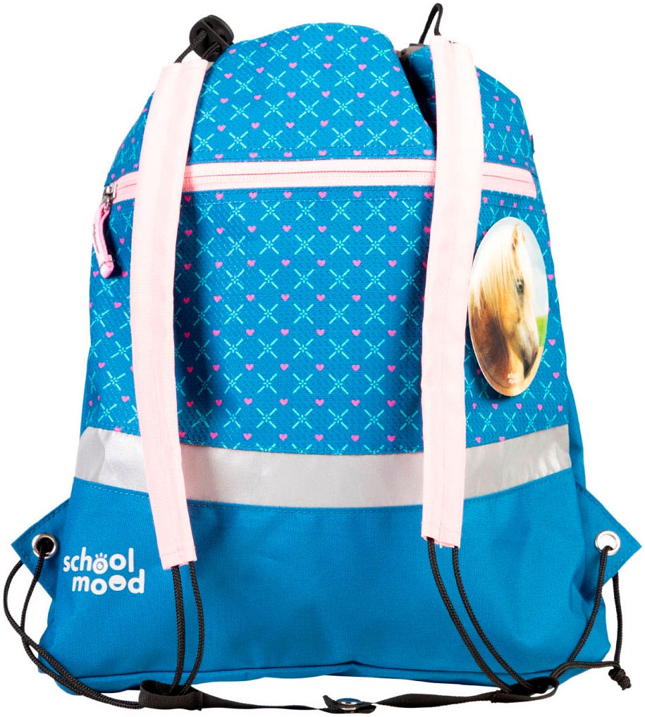 SCHOOL-MOOD® Schulranzen »Timeless Pro«, retroreflektierende Flächen