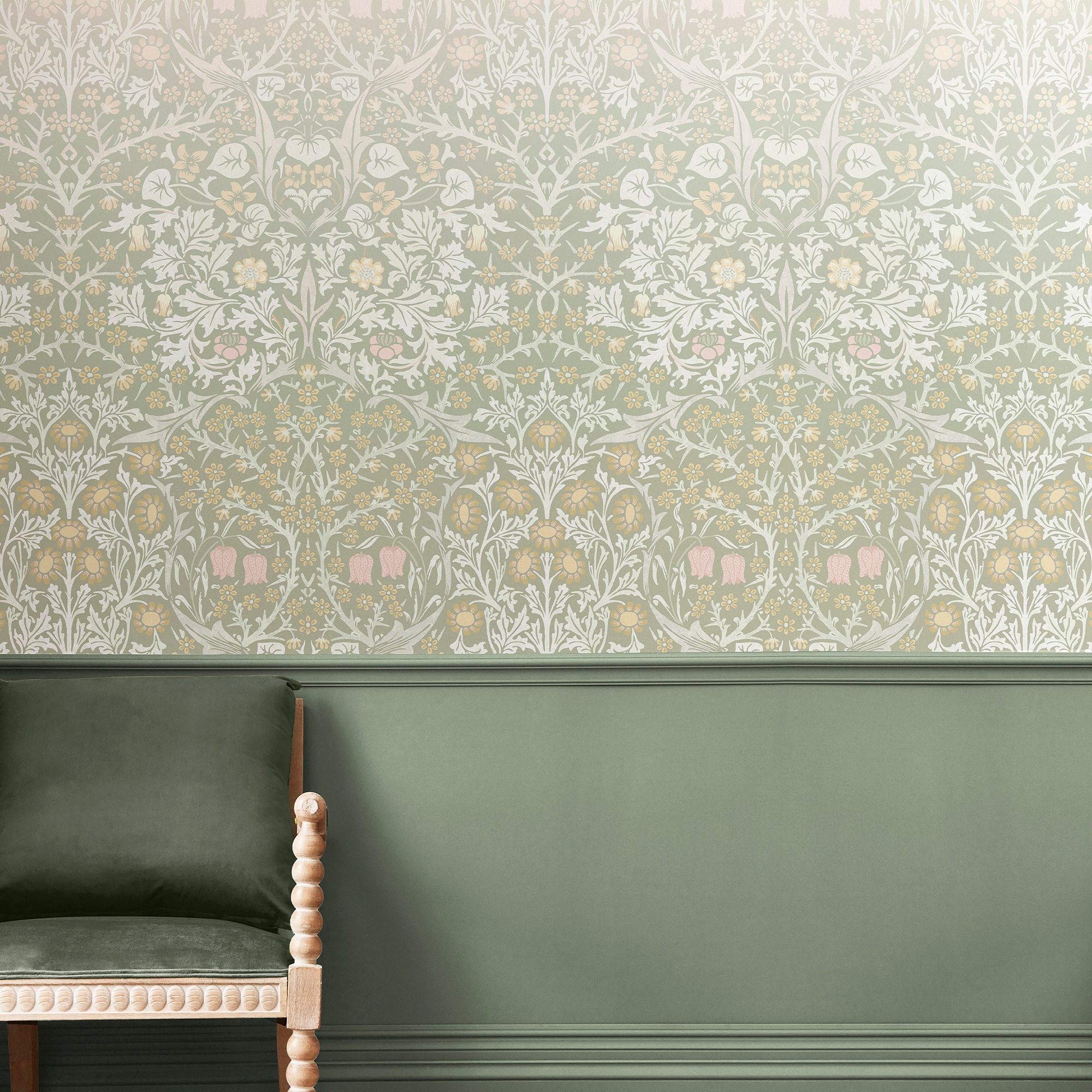 WILLIAM MORRIS AT HOME Vliestapete »Blackthorn«, Retro, Designer Tapete, 10 günstig online kaufen