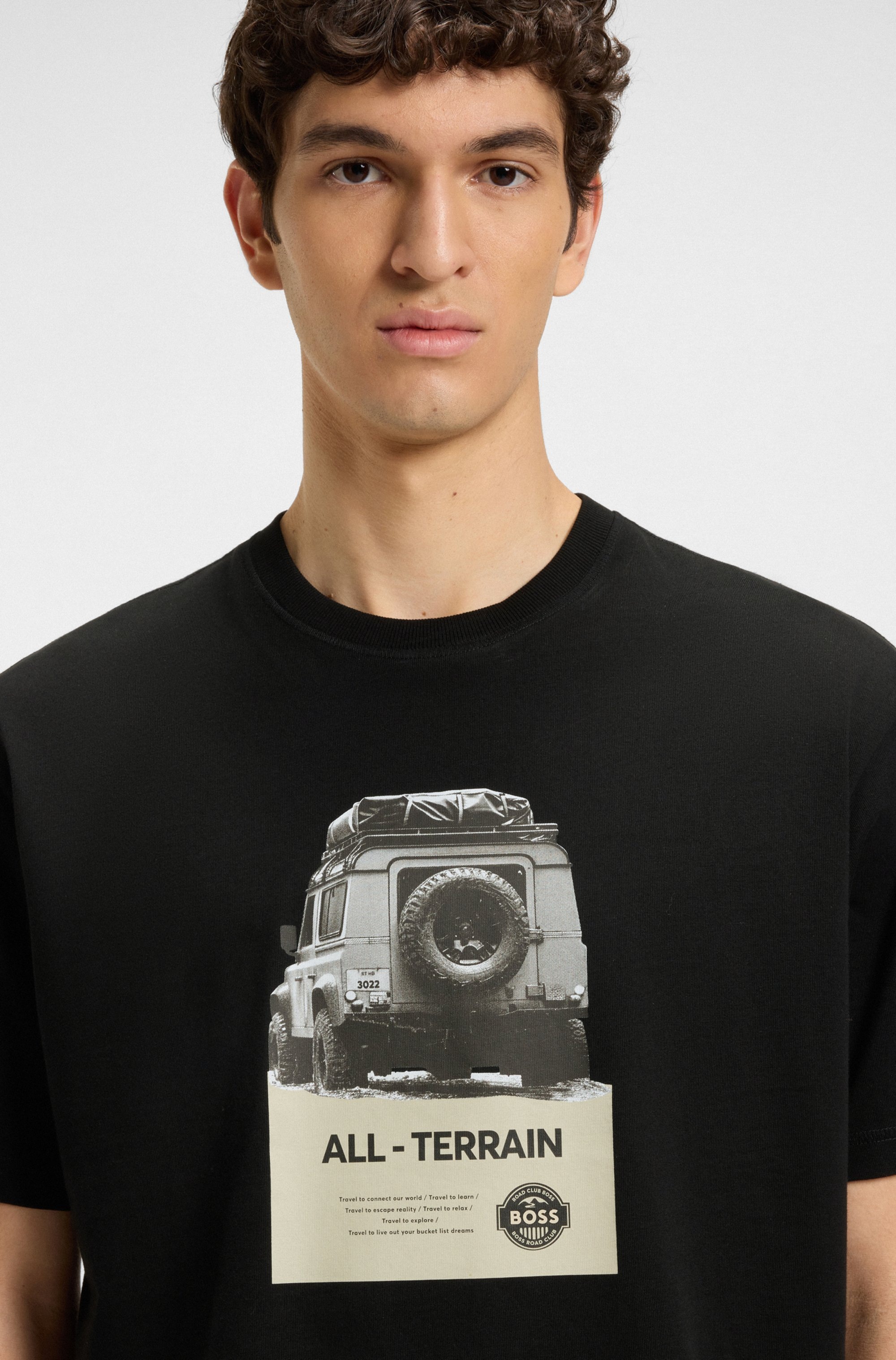 BOSS ORANGE T-Shirt »Te Wagon«, mit coolem Fotodruck