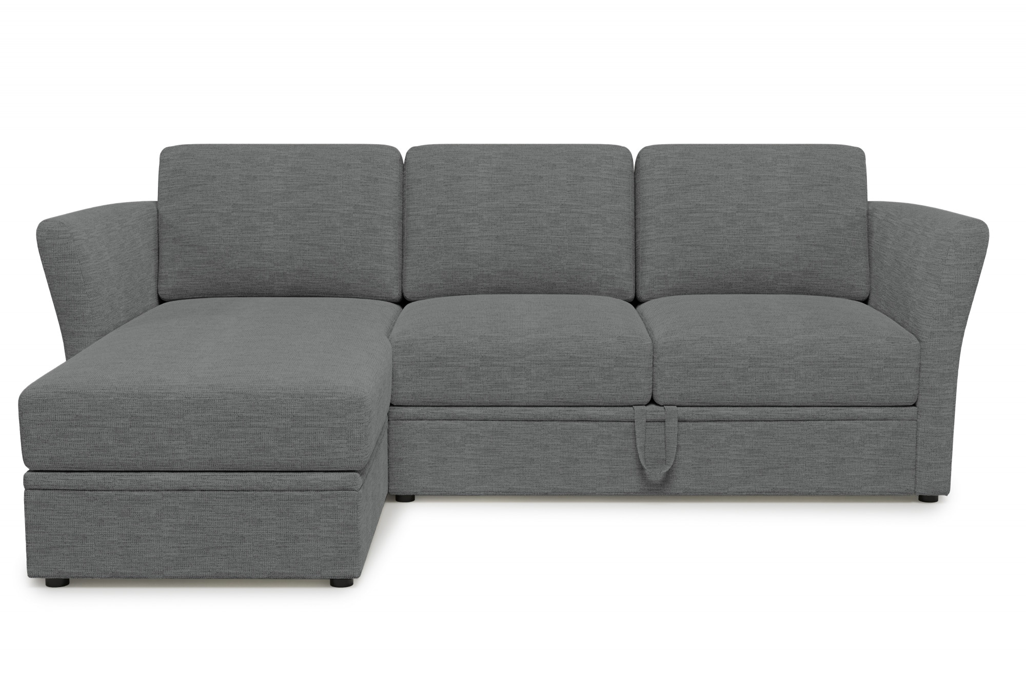 Home affaire Ecksofa »Lavars, L-Form, Schlafsofa«, mit Bettfunktion und Stauraum, in zwei verschiedenen Bezugsqualitäten
