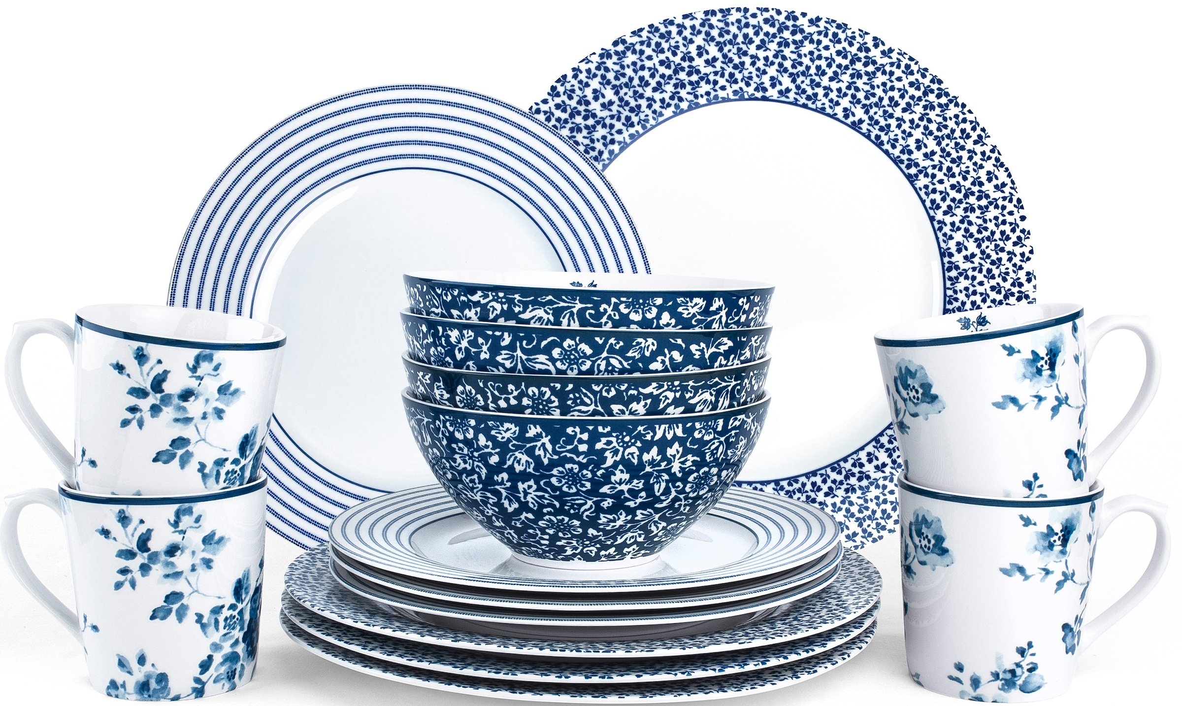 LAURA ASHLEY BLUEPRINT COLLECTABLES Kombiservice »Geschirr-Set, Service Chi günstig online kaufen