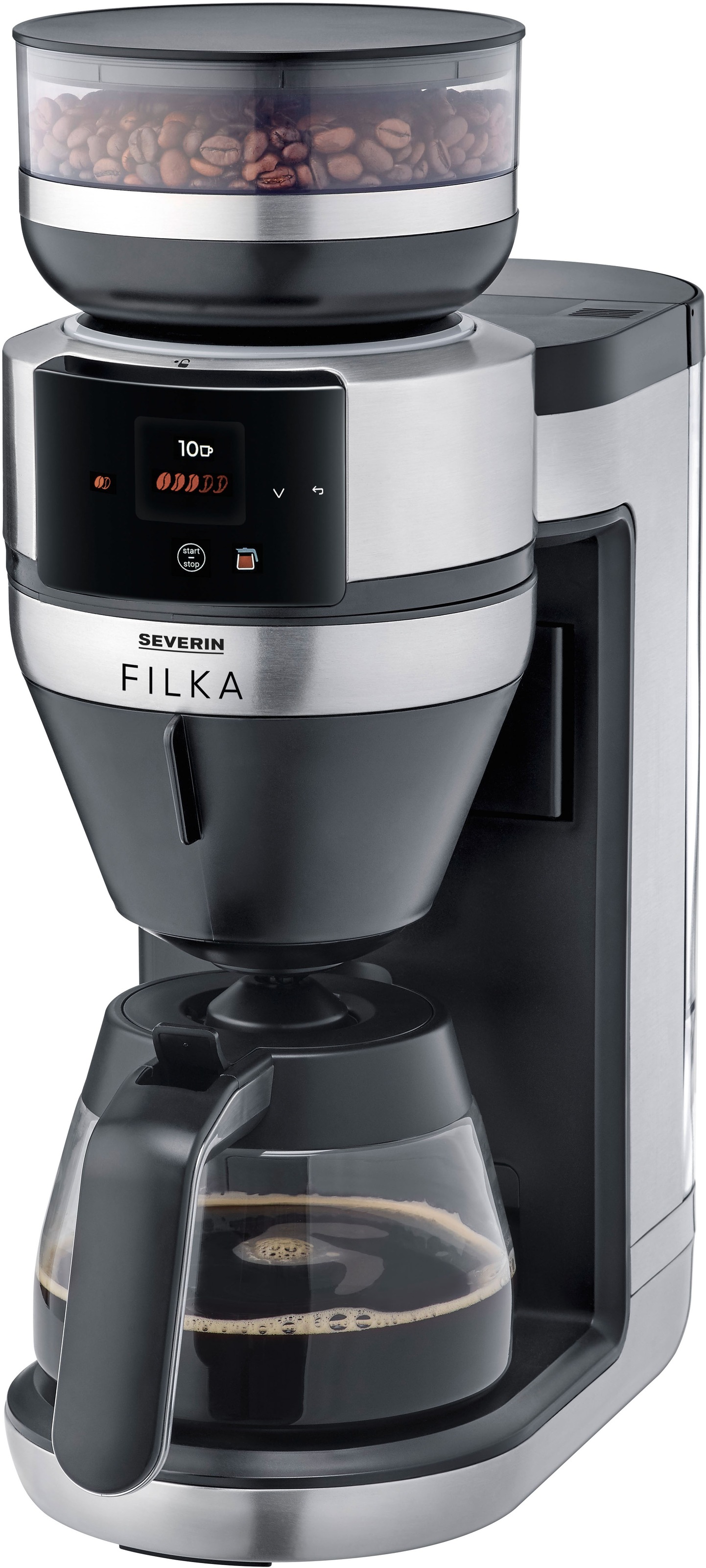 Severin Kaffeemaschine mit Mahlwerk »KA 4852 FILKA (2. Generation), Filterk günstig online kaufen