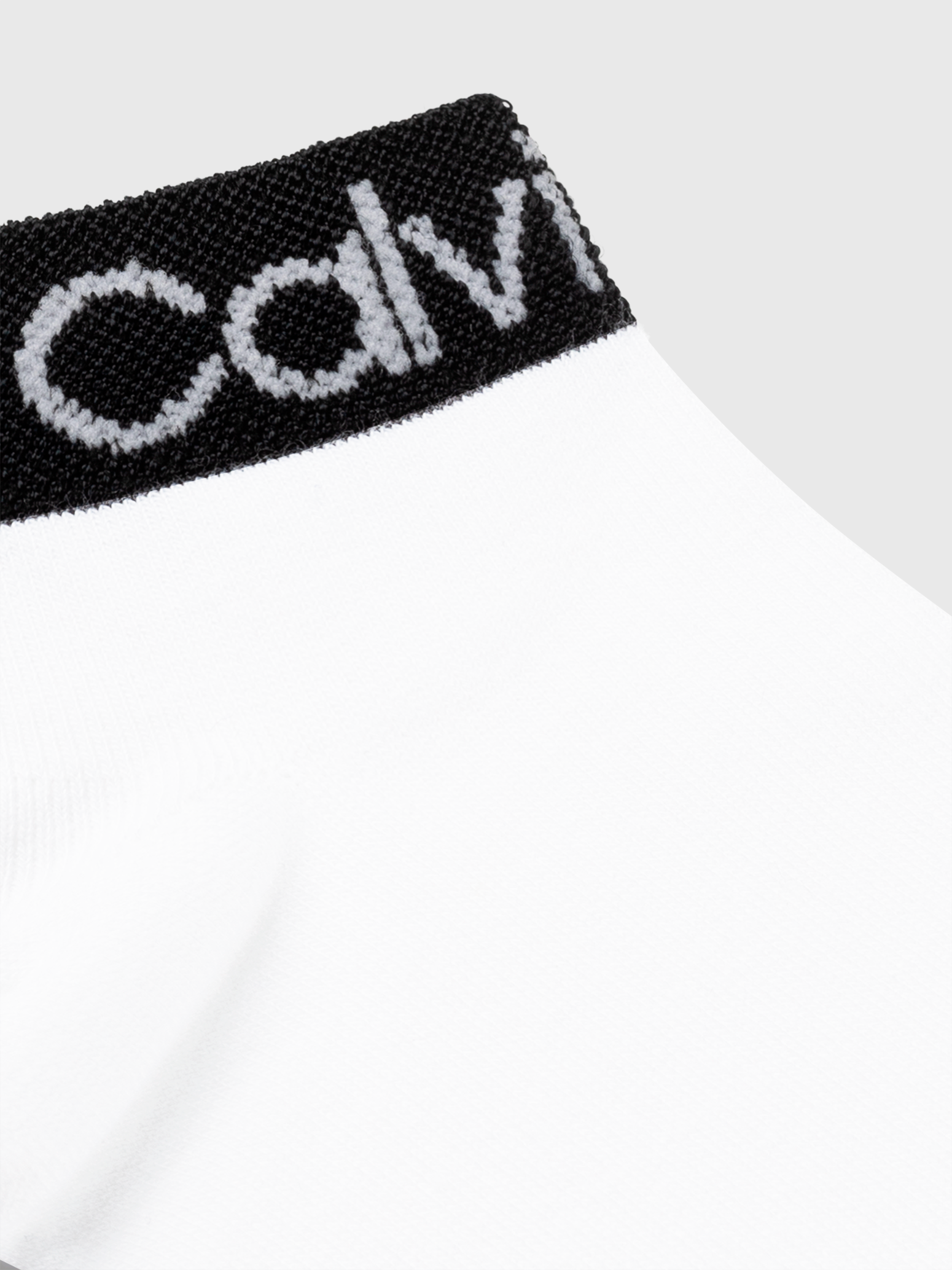 Calvin Klein Jeans Kurzsocken »CK WOMEN QUARTER 2P LOGO WELT«, (2 Paar), Coolmax-Garn, Einheitsgröße passend von 37-41