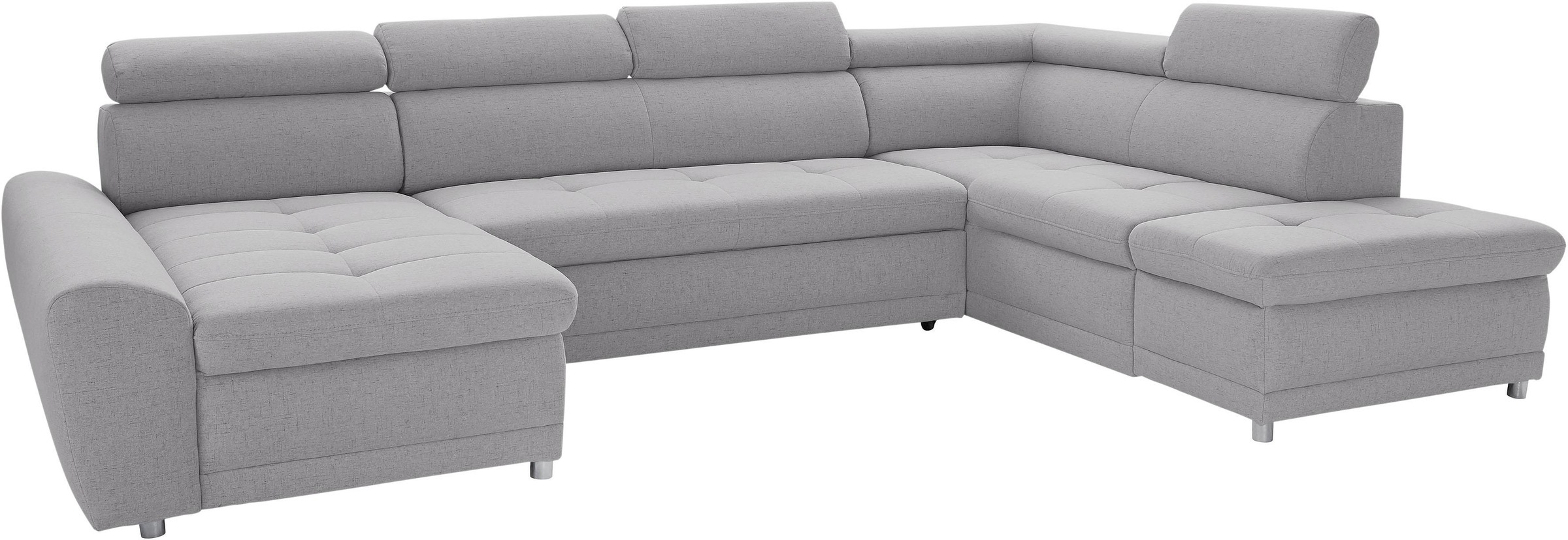 sit&more Wohnlandschaft »Riva U-Form«, wahlweise mit Bettfunktion