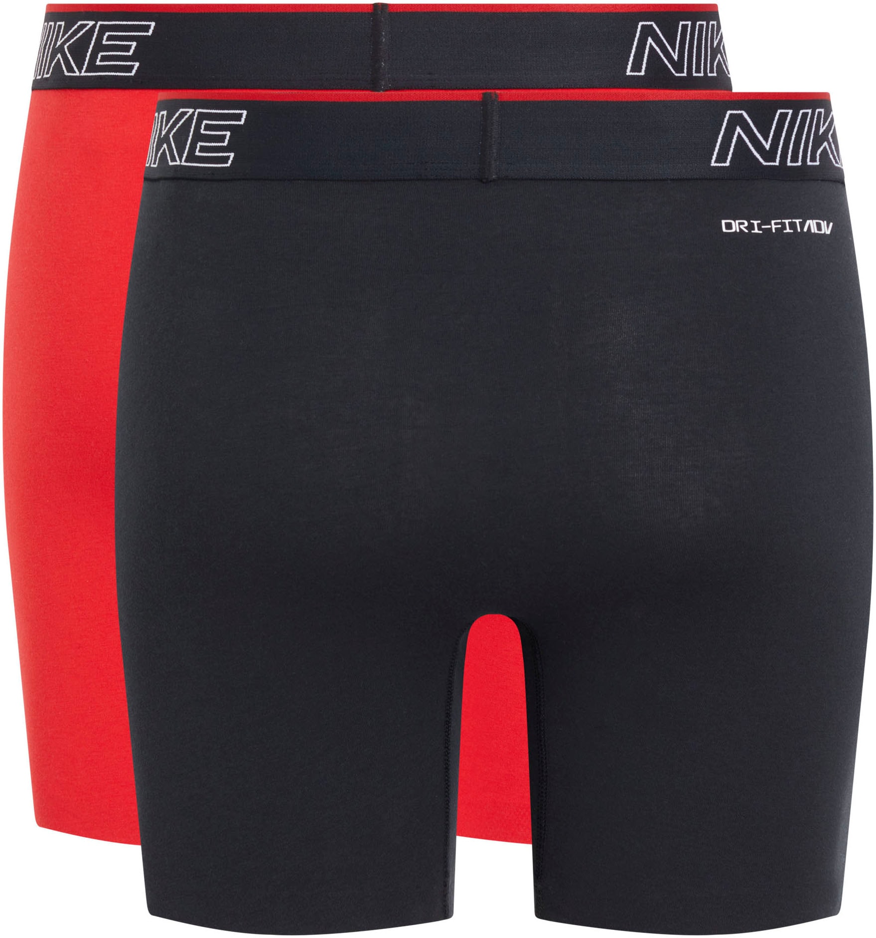 NIKE Underwear Boxershorts »BOXER BRIEF 2PK«, mit Logo-Elastikbund