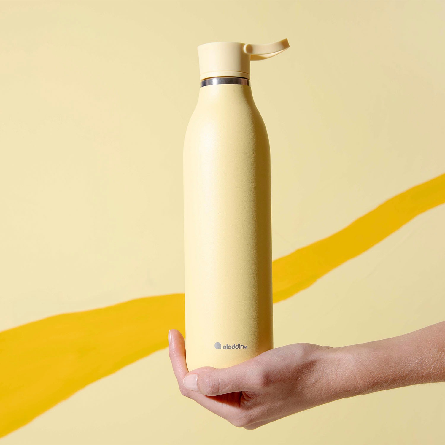aladdin Trinkflasche »City Loop«, Edelstahl, 600 ml