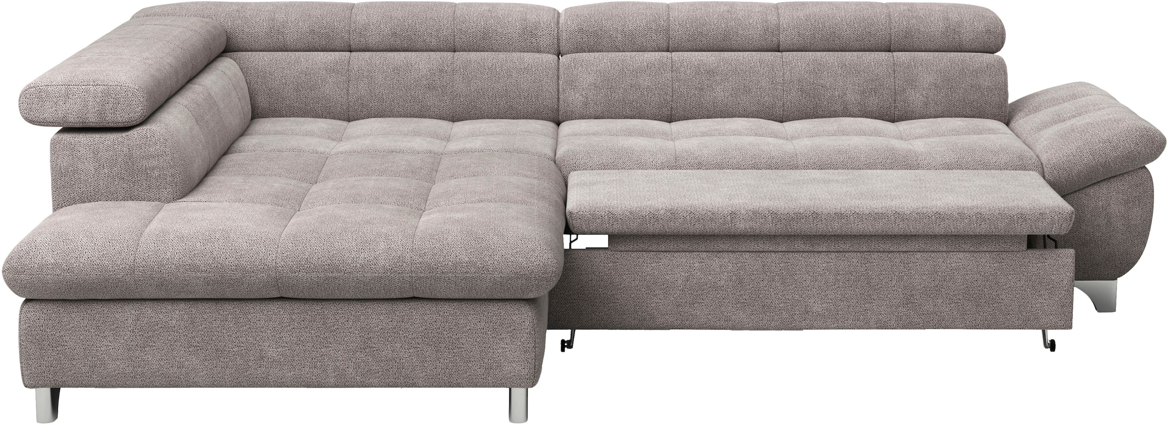 COTTA Ecksofa »Gemini L-Form«, mit Kopfteilverstellung, wahlweise mit Bettfunktion