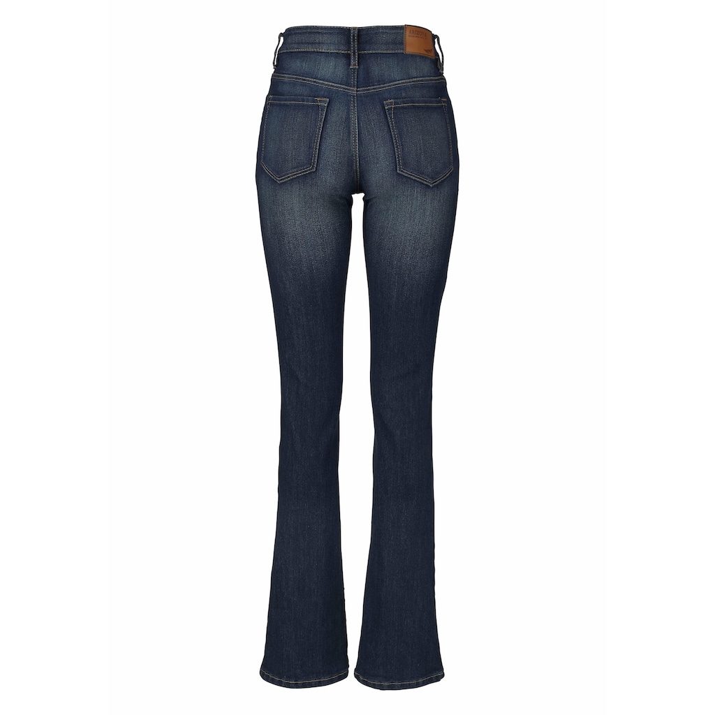 Arizona Bootcut-Jeans »Baby-Boot«, Mid Waist