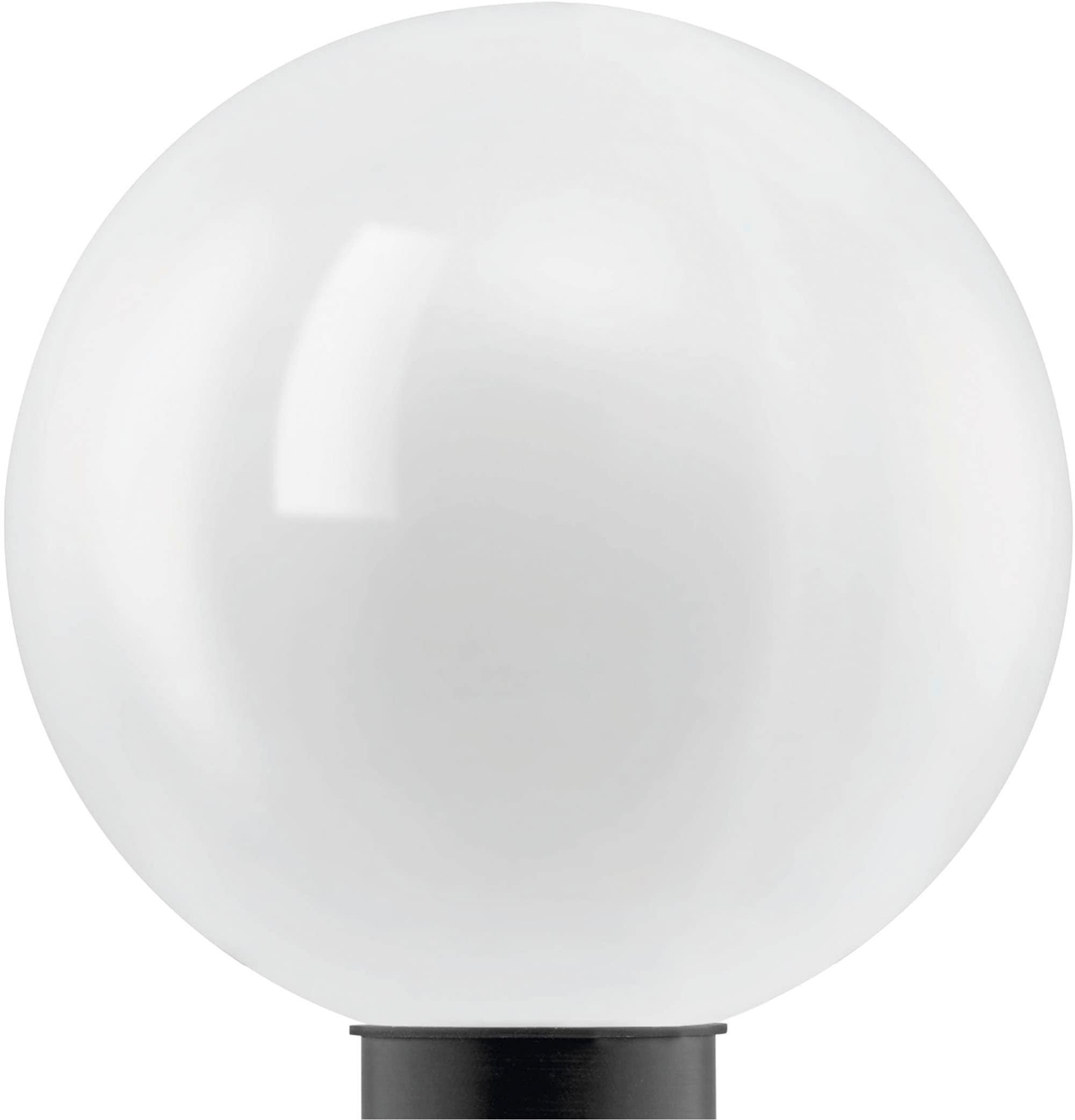 EGLO LED Solarleuchte »Z_Solar Solarleuchte, Außenleuchte, Außenbeleuchtung. Erdspiess, Lampe« LED-Modul 1 Stk. Warmweiß EGLO Solarleuchte Z_solar schwarz Kunststoff weiss 1X0,2W H:61 Ø 30 cm