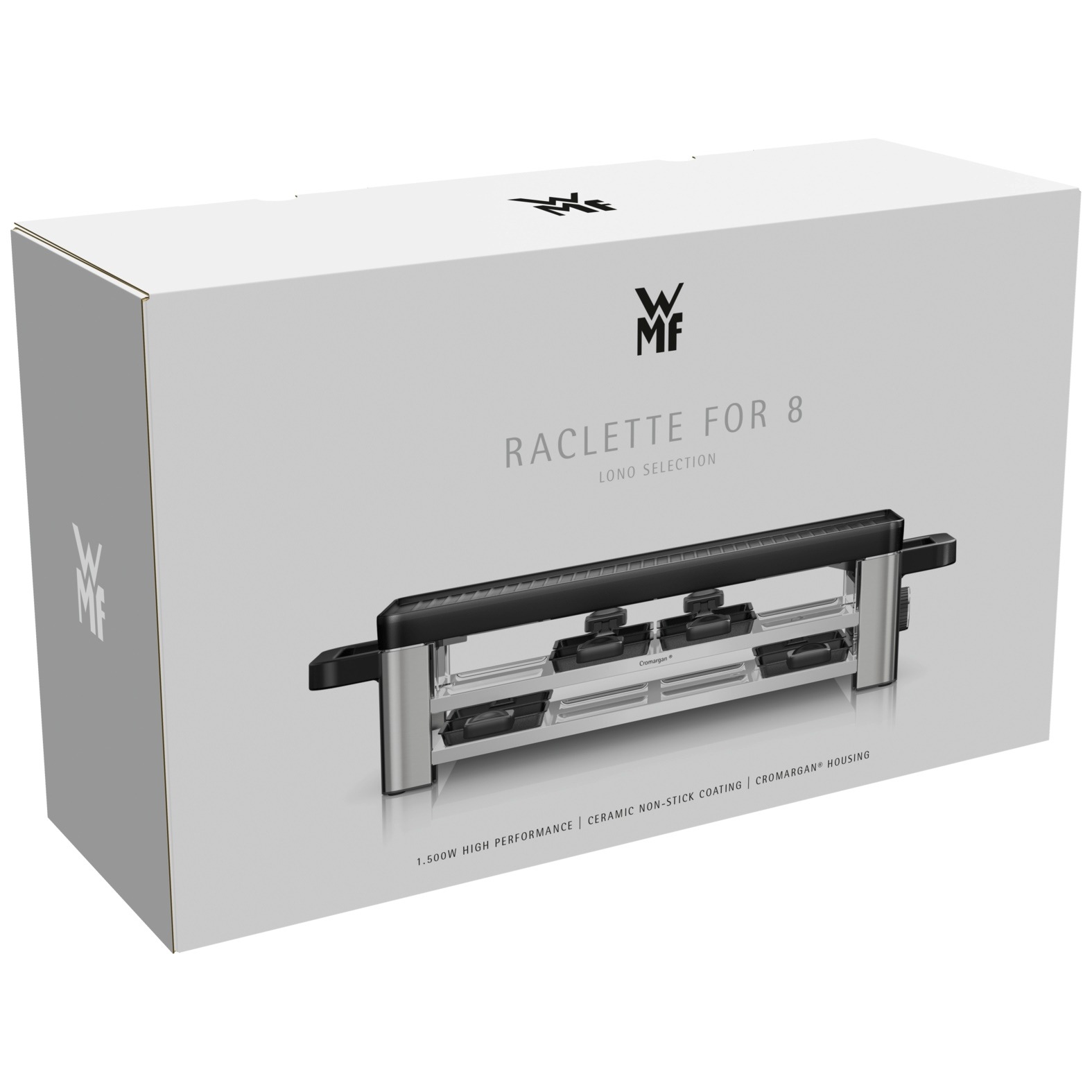 WMF Raclette »Lono Selection« 8 Stk. Raclettepfännchen 1.500 W